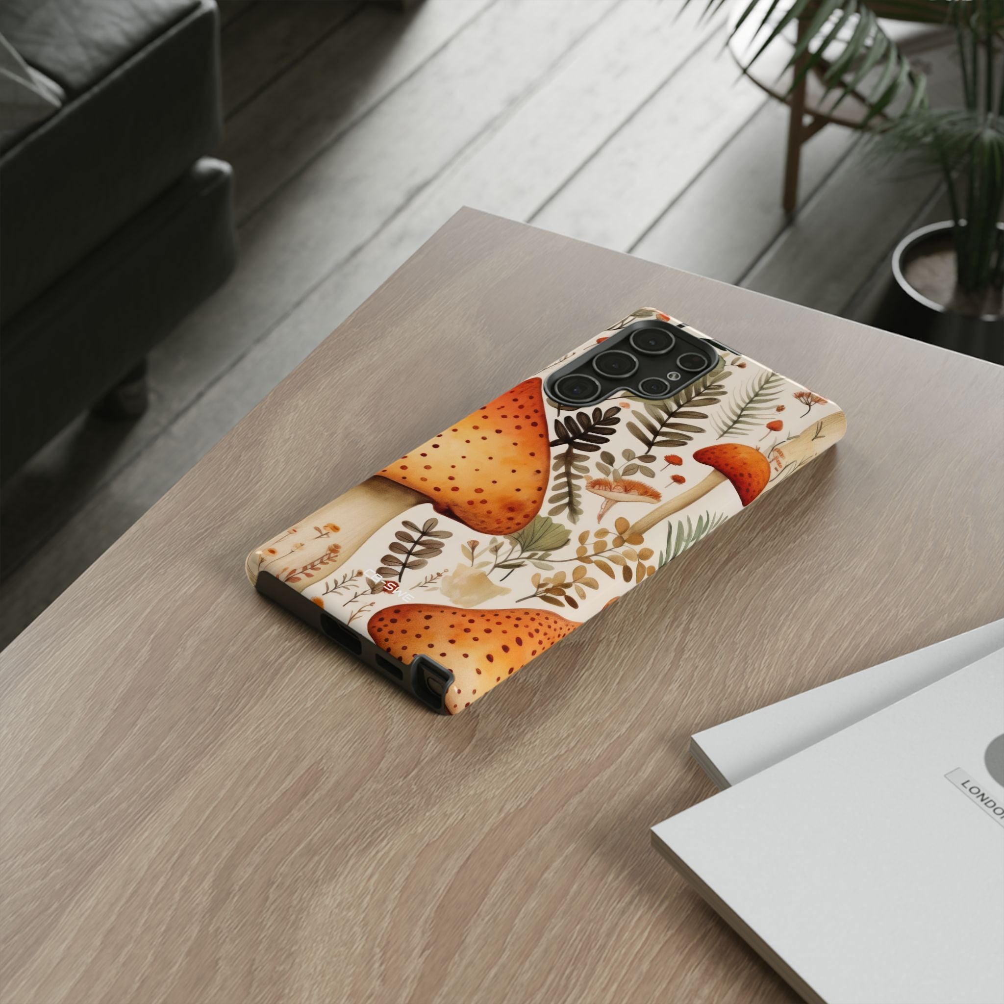 Mushrooms Sprout Cheerfully - Samsung Case