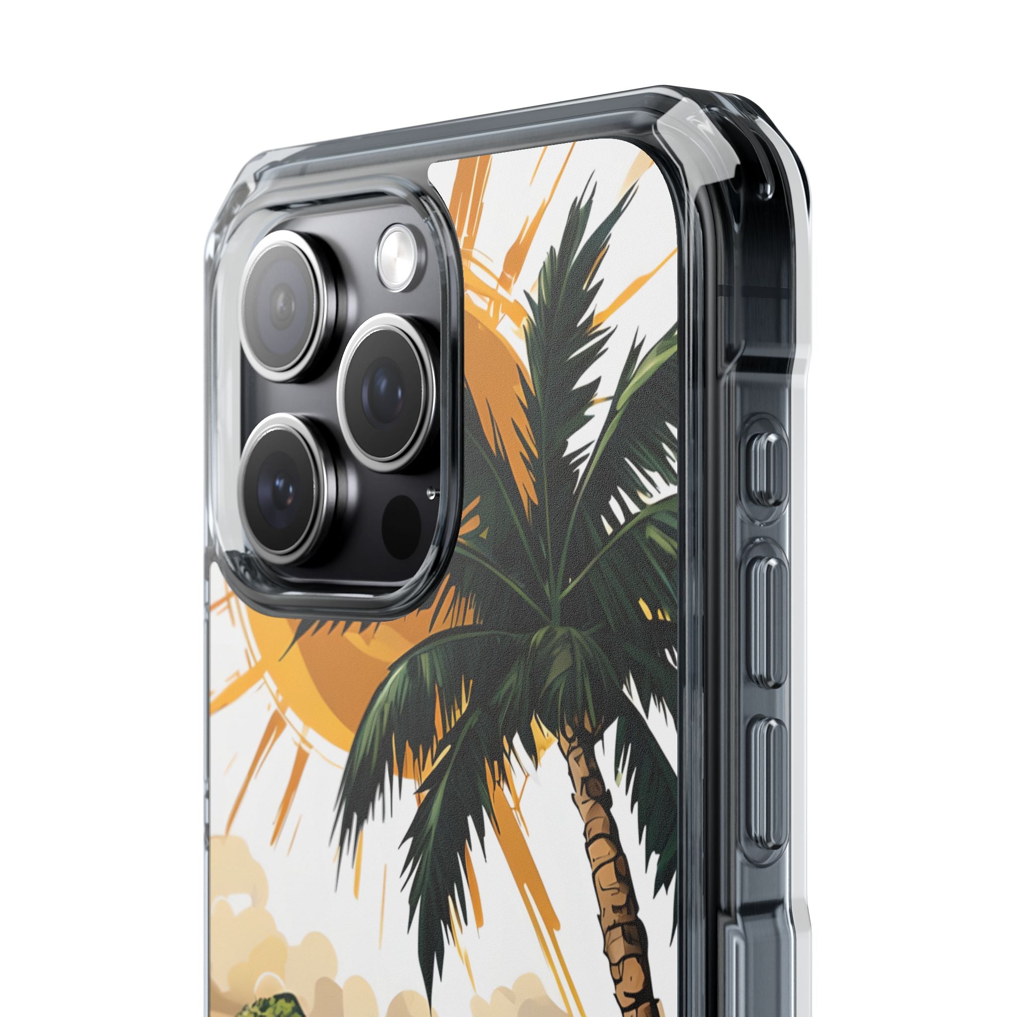 Sunny Tropical Escape iPhone Case - Impact