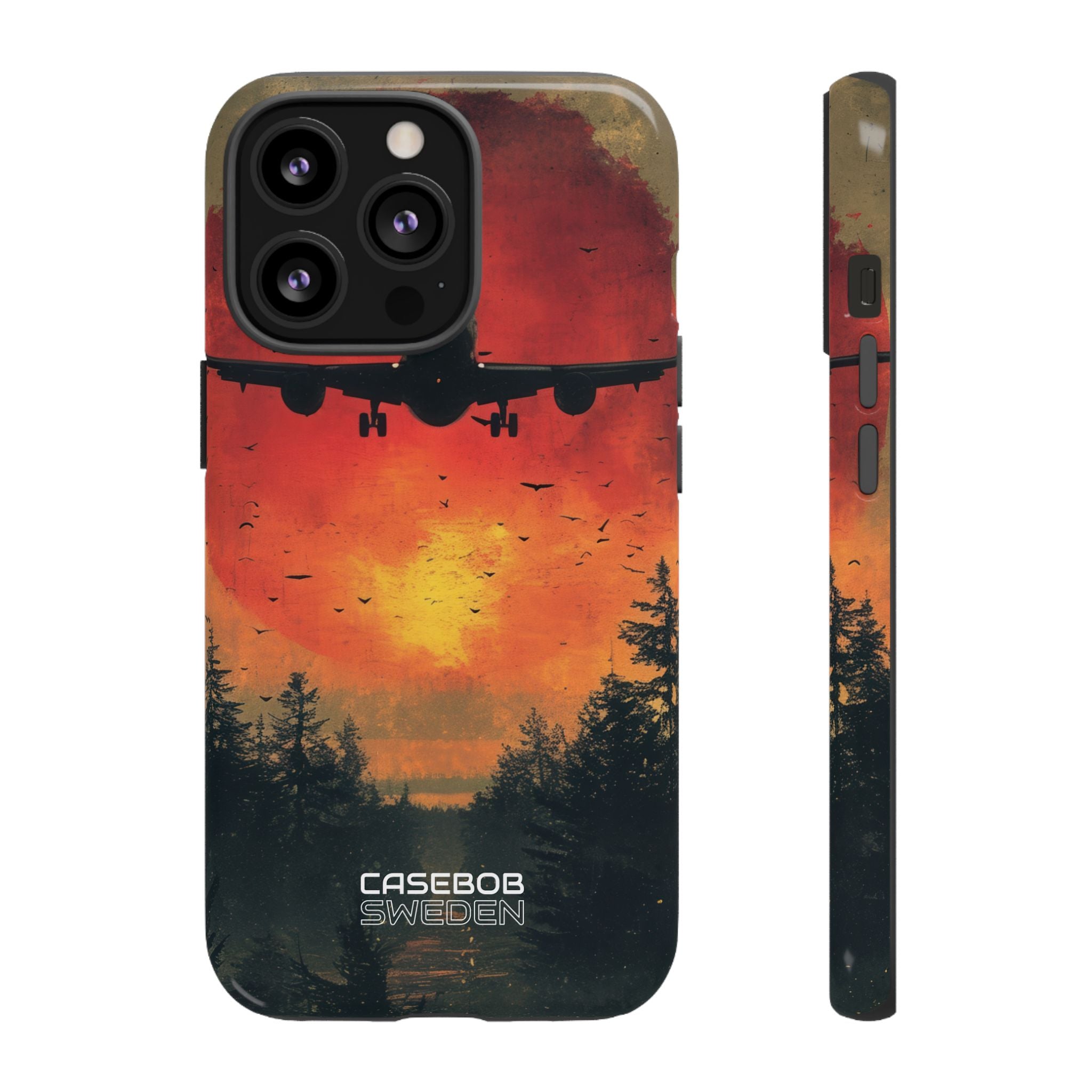 Crimson Sky Flight iPhone 13 - Tough