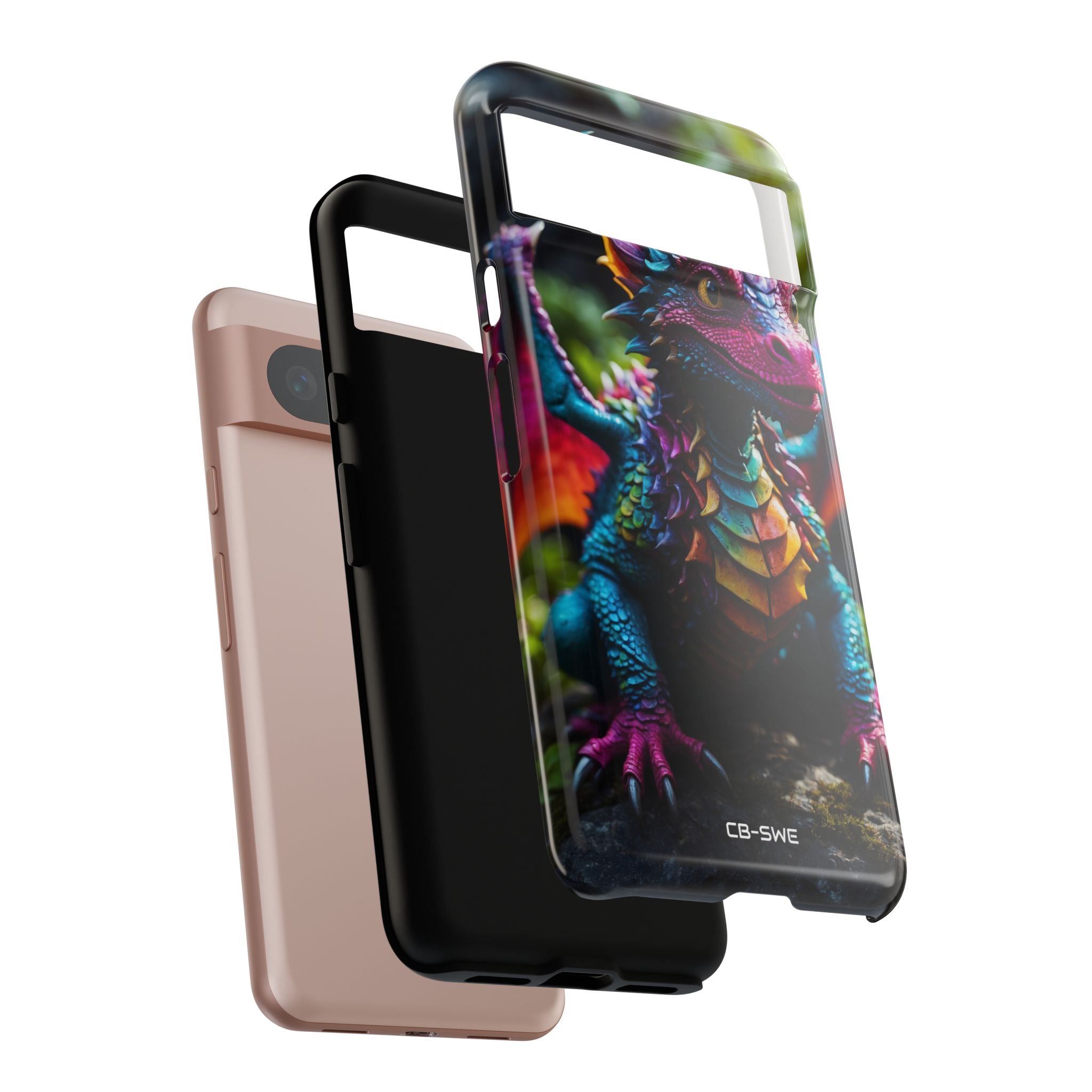 Friendly Dragon Smiles - Google Pixel Case