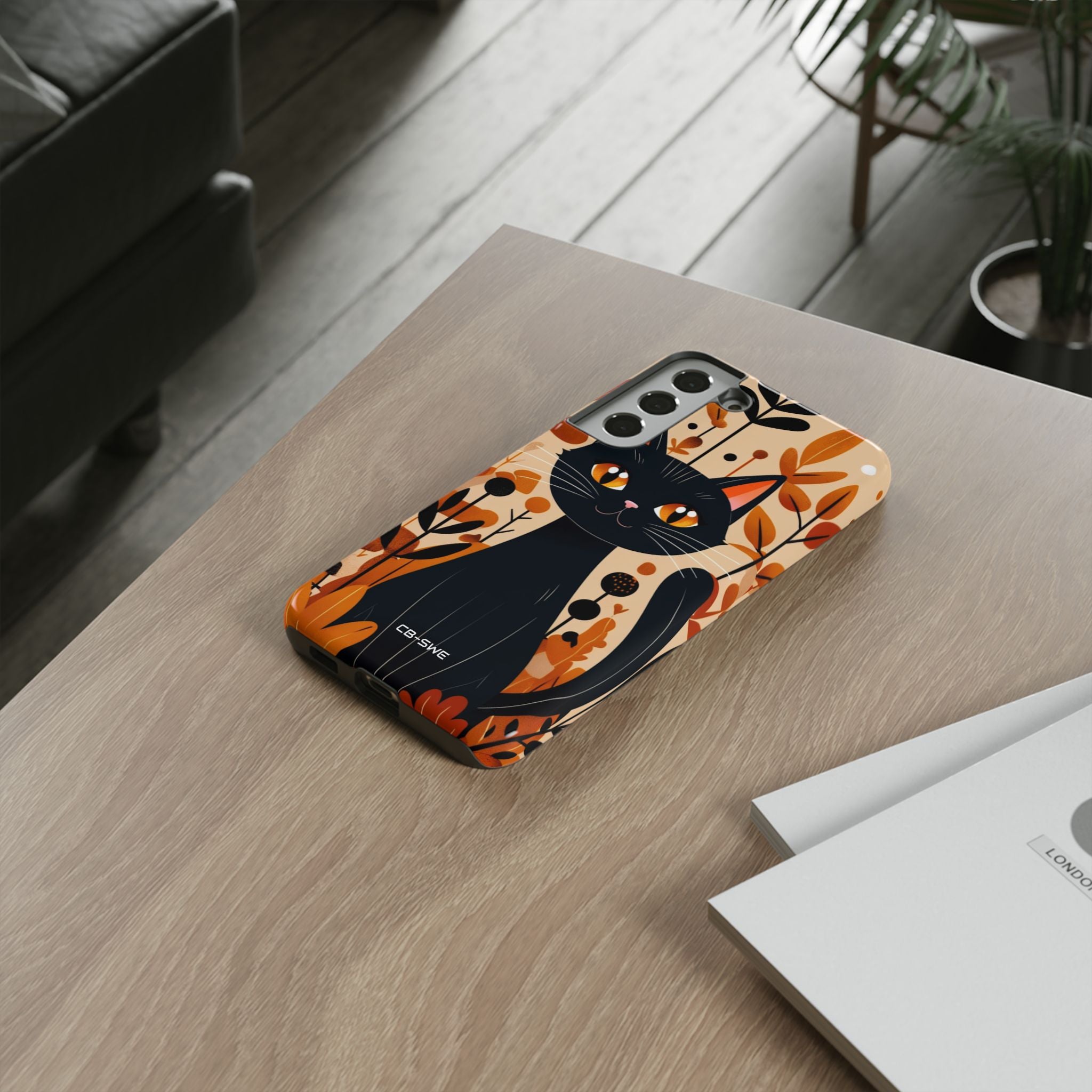 Autumnal Cat Whimsy - Samsung Case