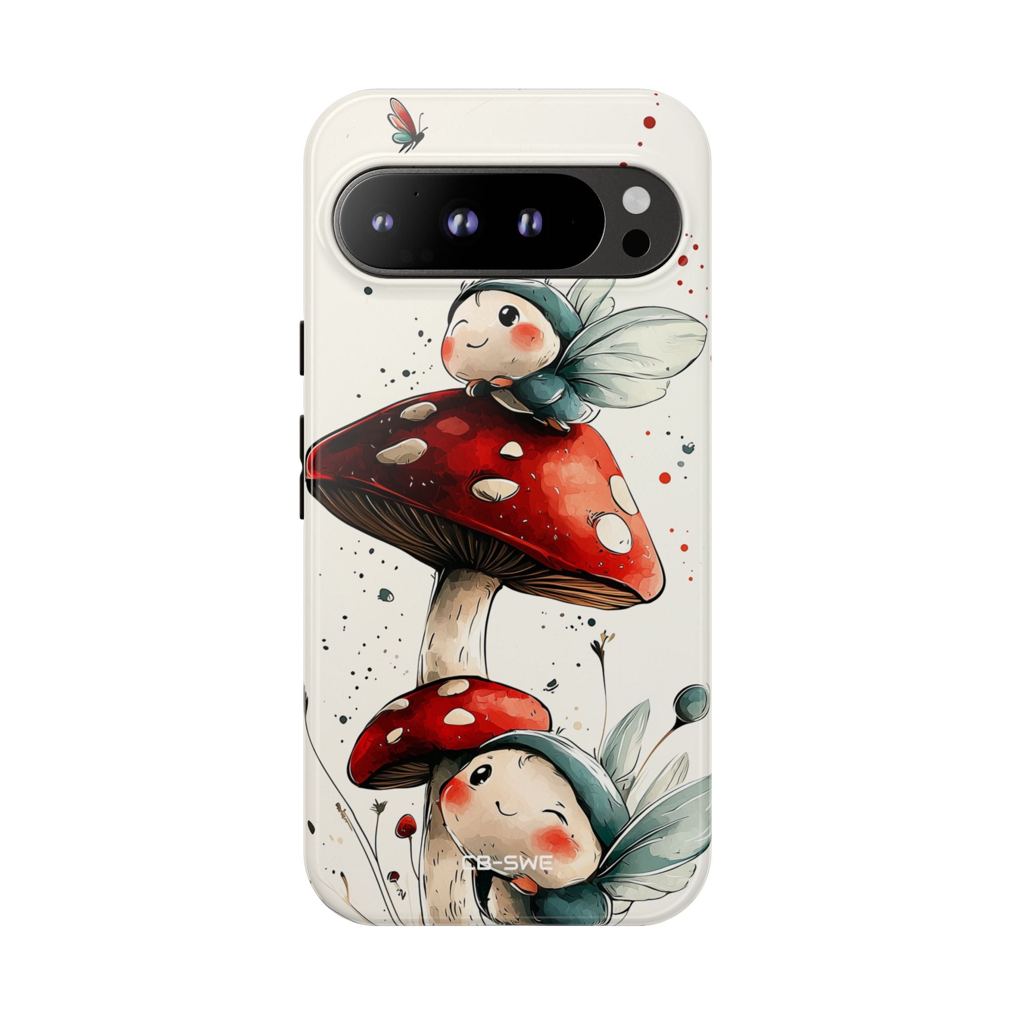 Mushrooms Entertain Fairies - Google Pixel Case