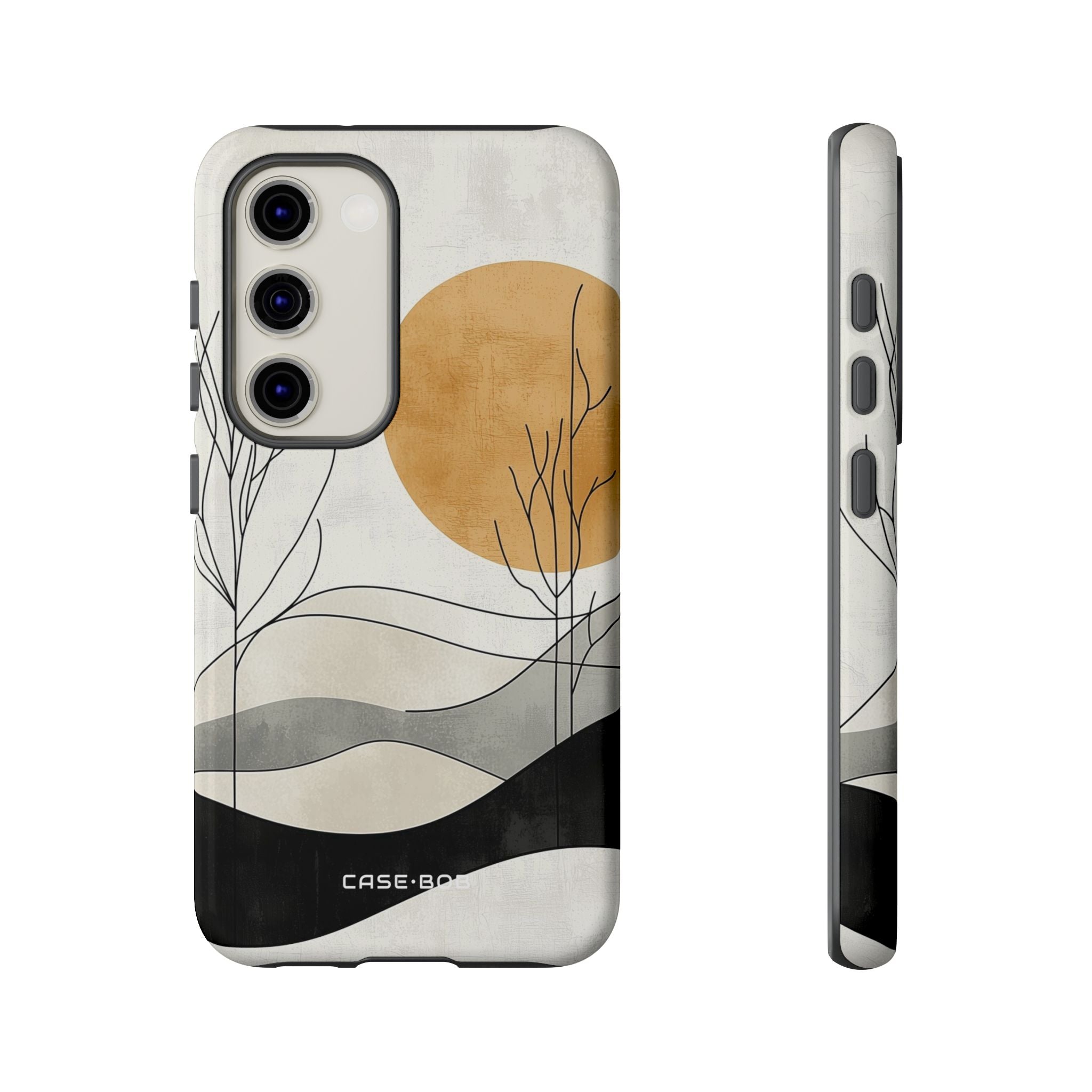 Orange Halo Samsung S23 Case - Tough