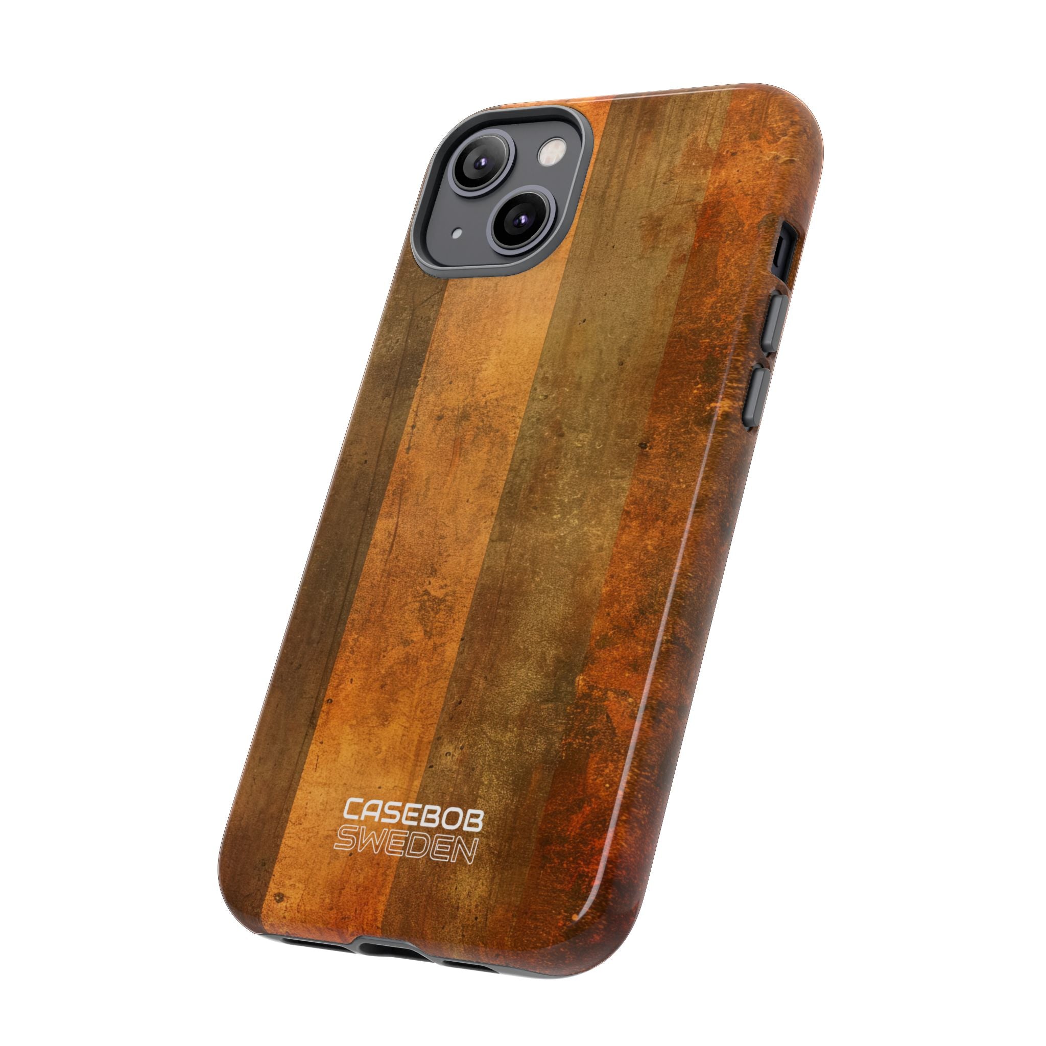 Rustic Striped Texture iPhone 14 - Tough