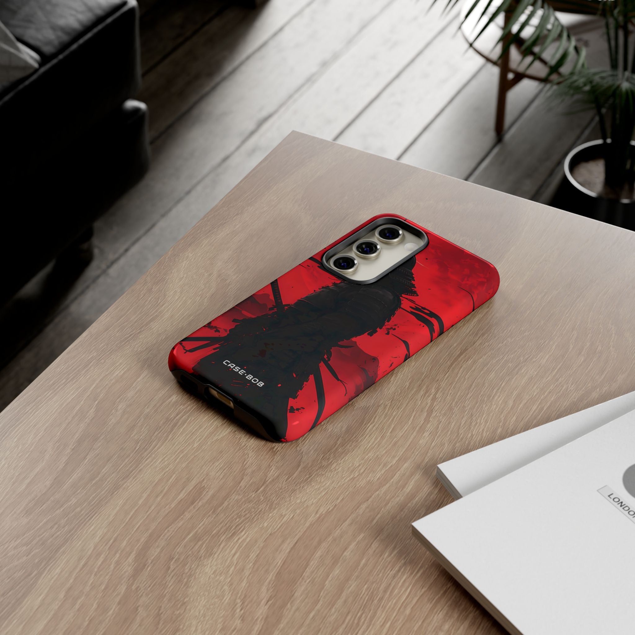 Crimson Samurai Samsung S23 Case - Tough
