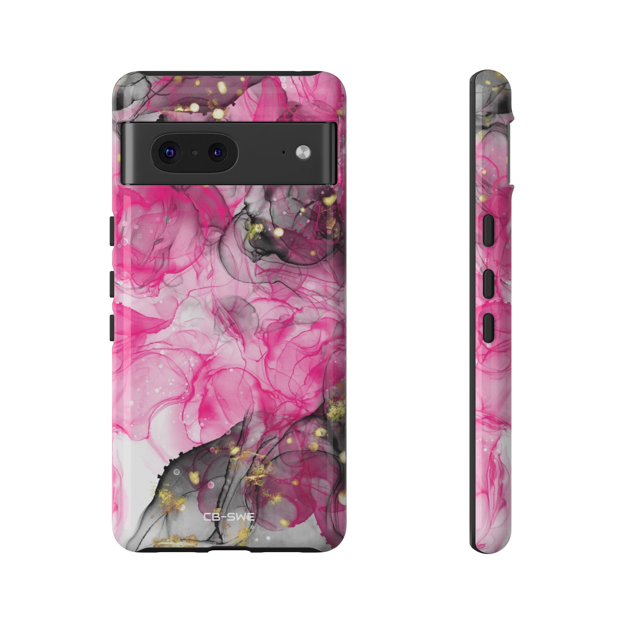 Vibrant Pink Swirls - Google Pixel Case
