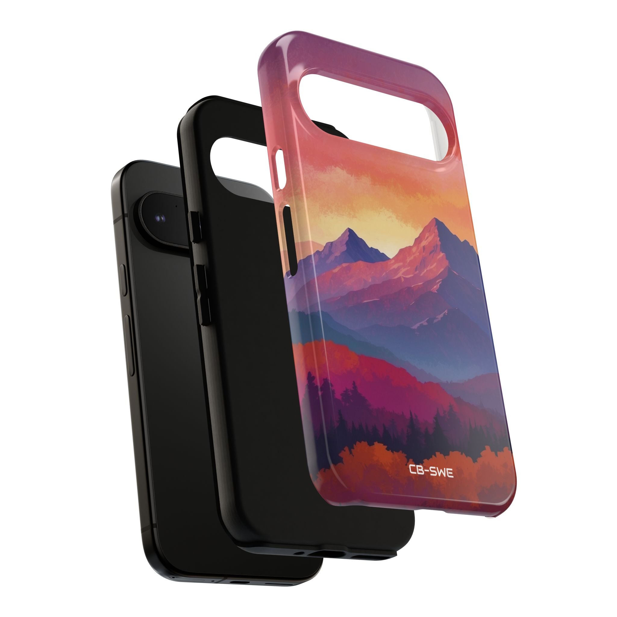 Mountain Peaks Rise - Google Pixel Case