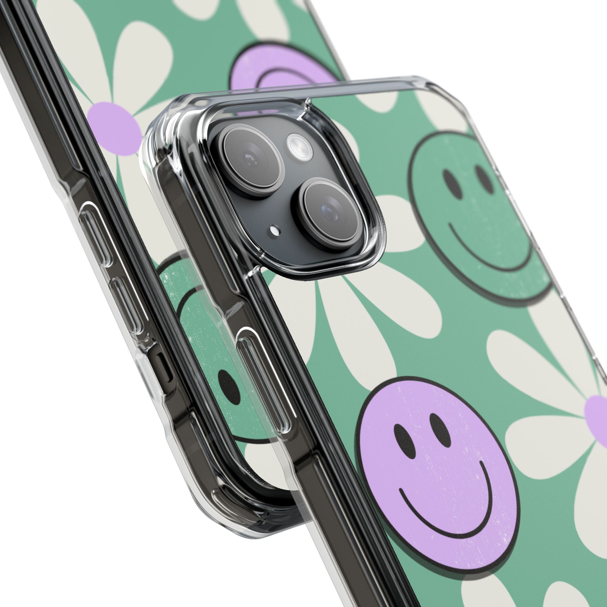 Playful Retro Blooms iPhone Case - Impact