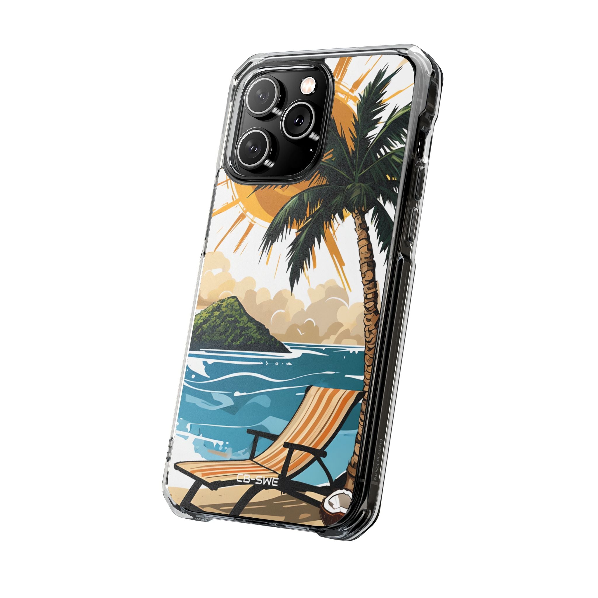 Sunny Tropical Escape iPhone Case - Impact