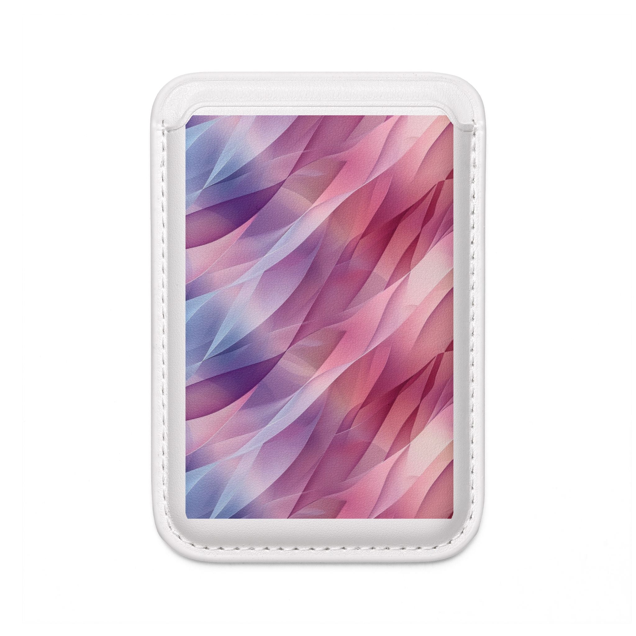 Pink Leafwave-lompakko – MagSafe-valmis