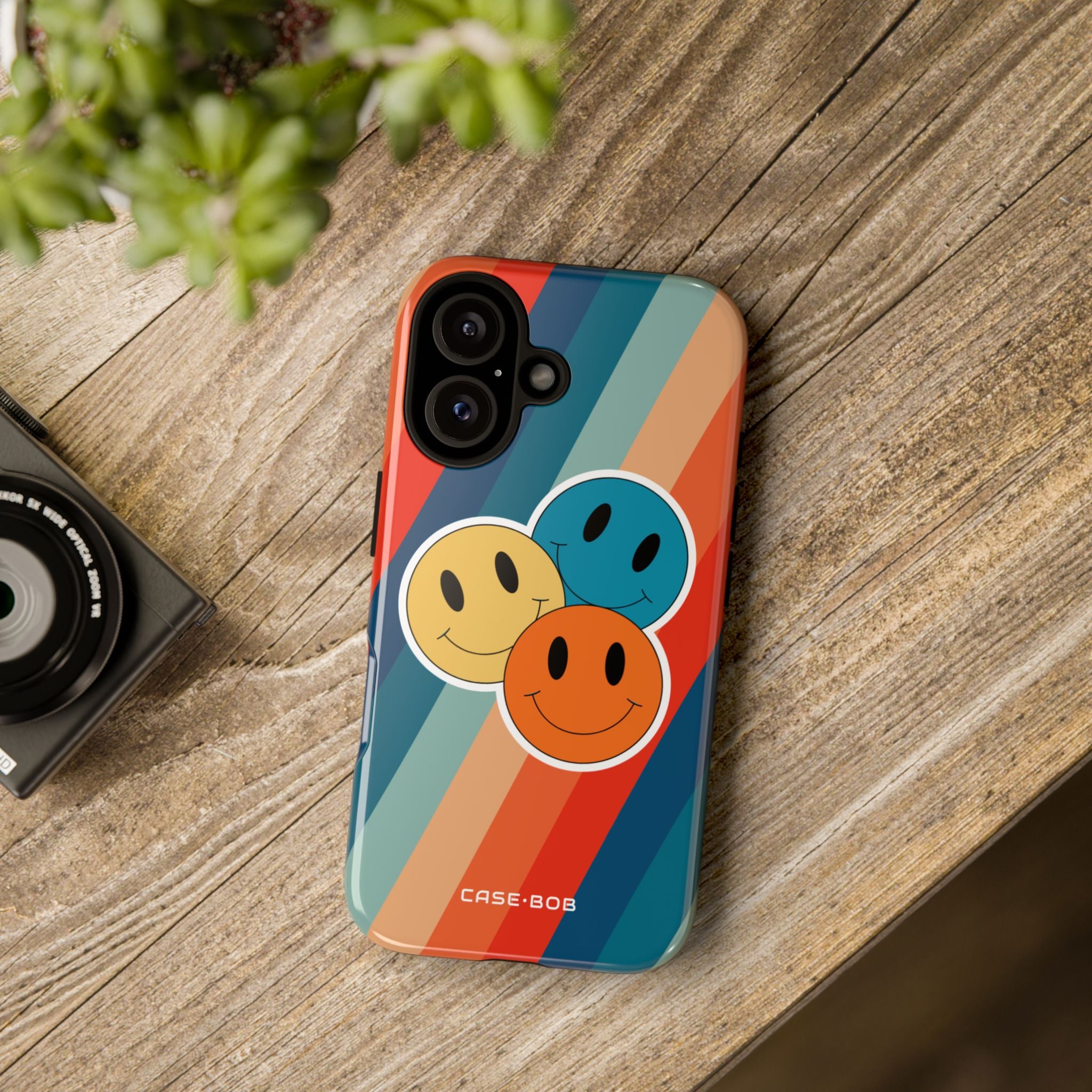 Triple Smile Breeze iPhone 16 Pro Case - Tough