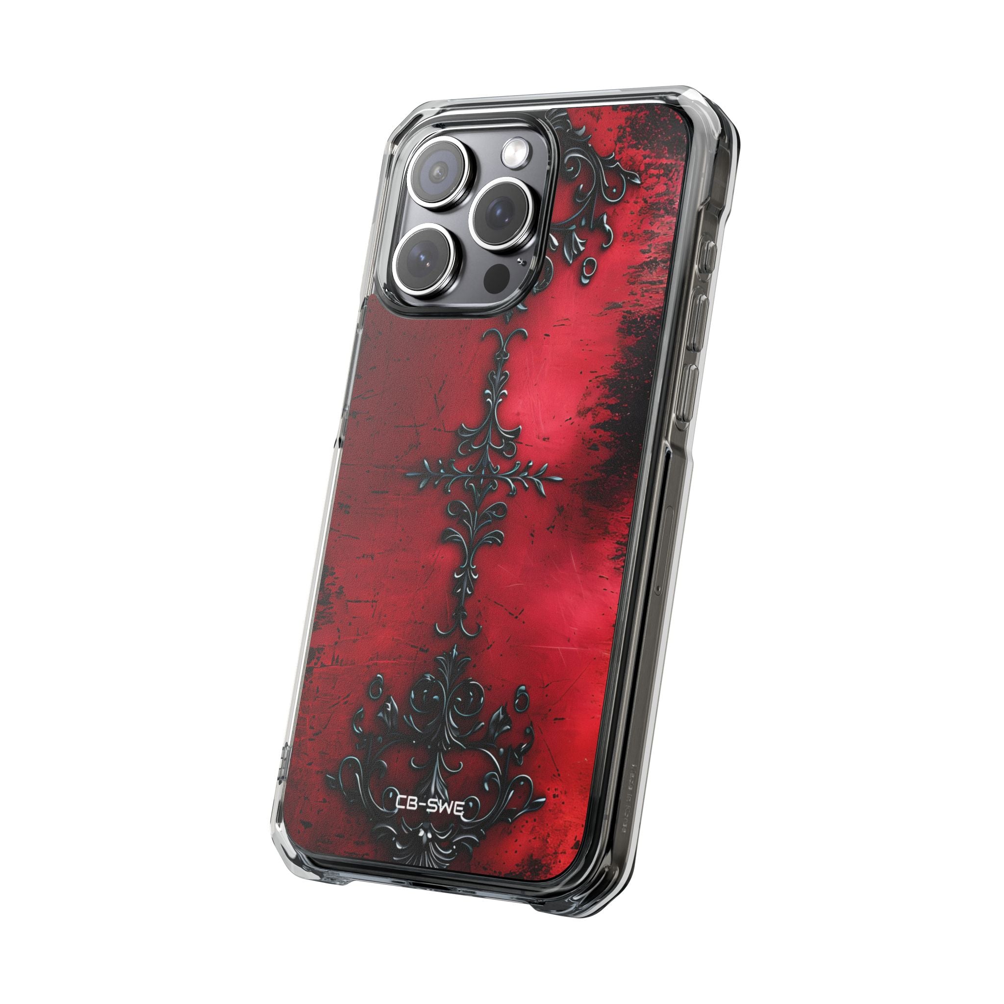 Gothic Crimson Emblem iPhone Case - Impact