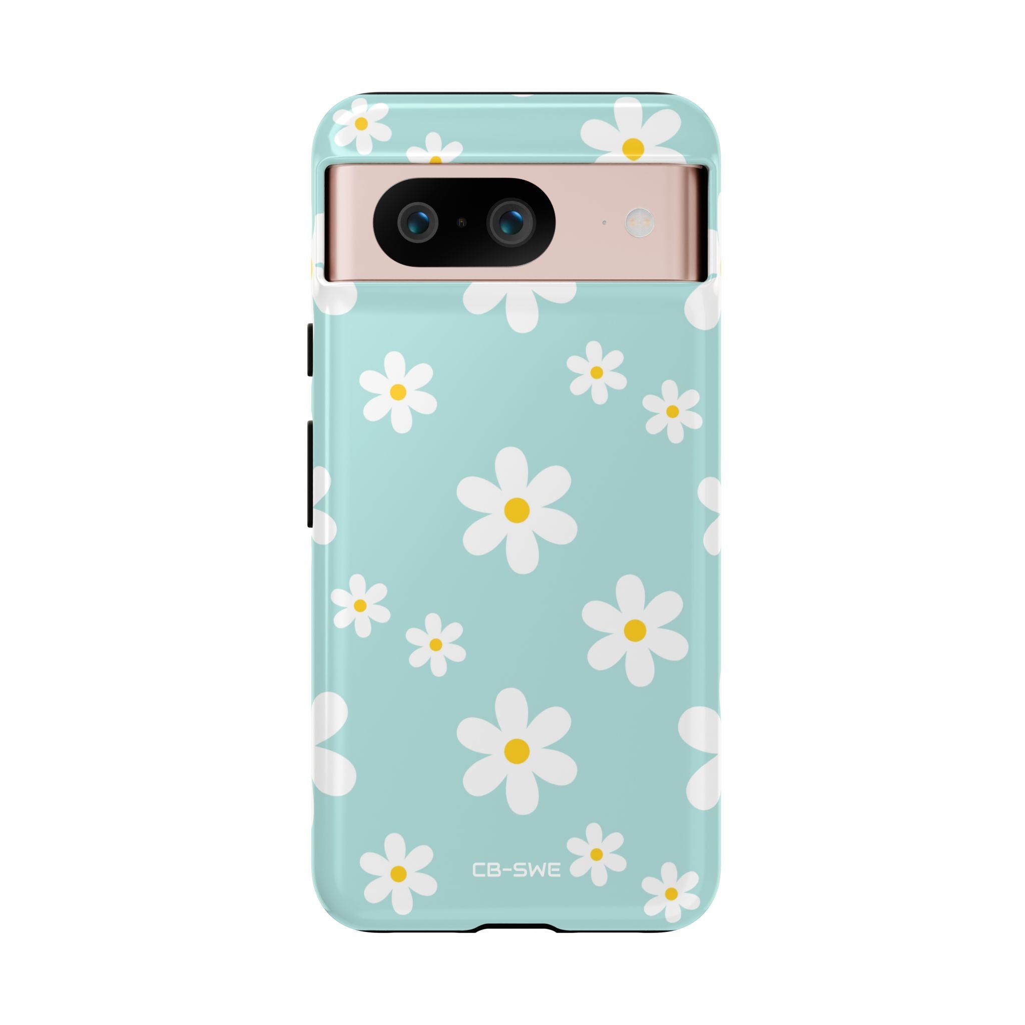 Daisies On Blue - Google Pixel Case