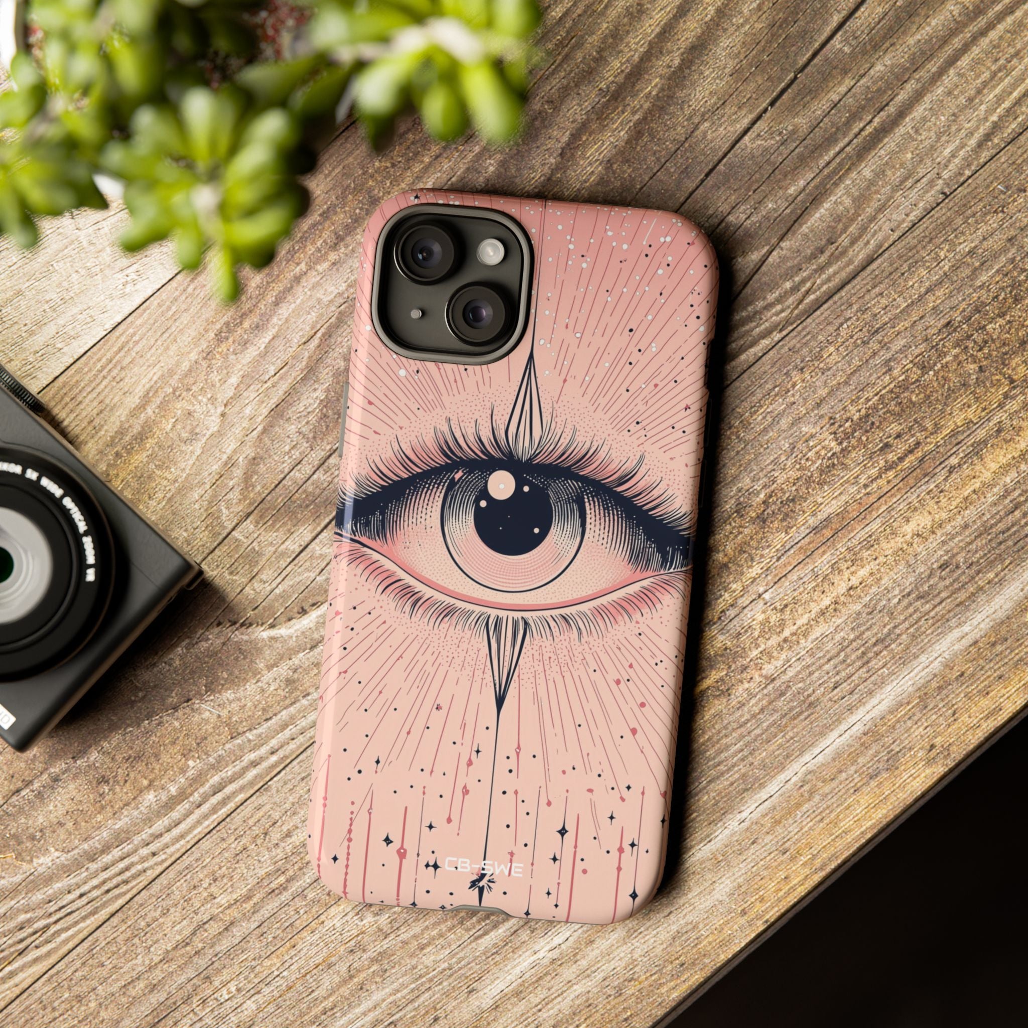 Celestial Eye Glows - iPhone Case