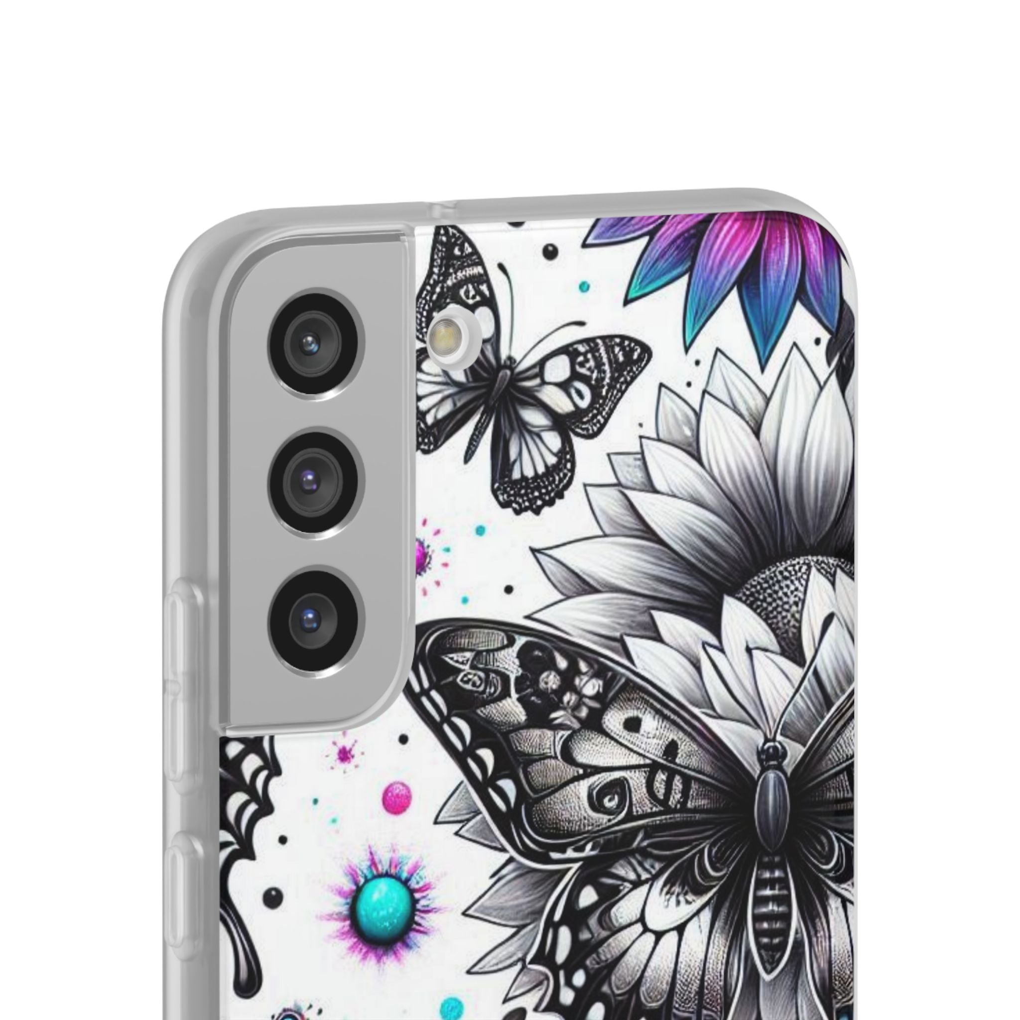 Butterfly Bloom Samsung S22 Plus Case - Soft