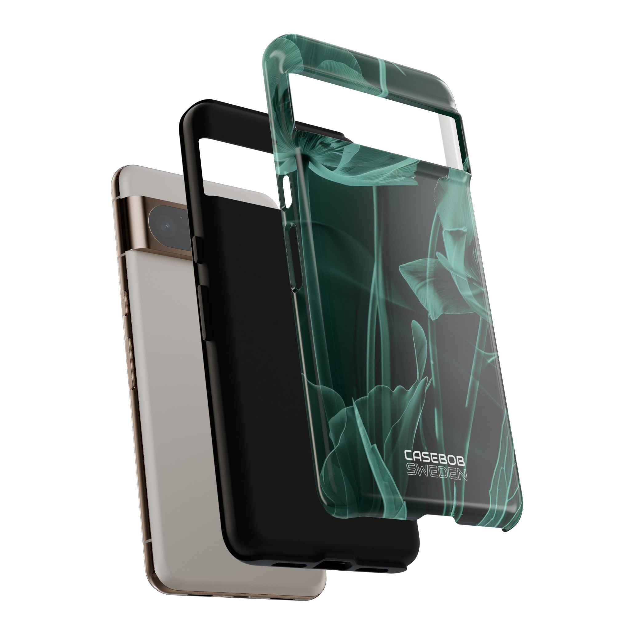 Teal Bloom Radiance Google Pixel 8 - Tough