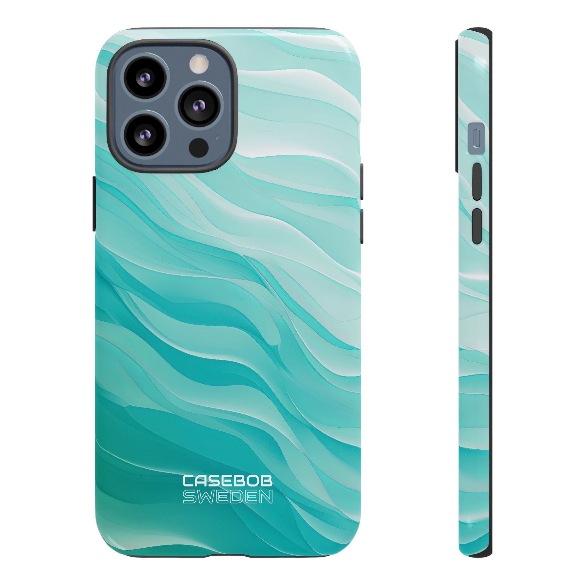 Soothing Aqua Waves iPhone 13 - Tough