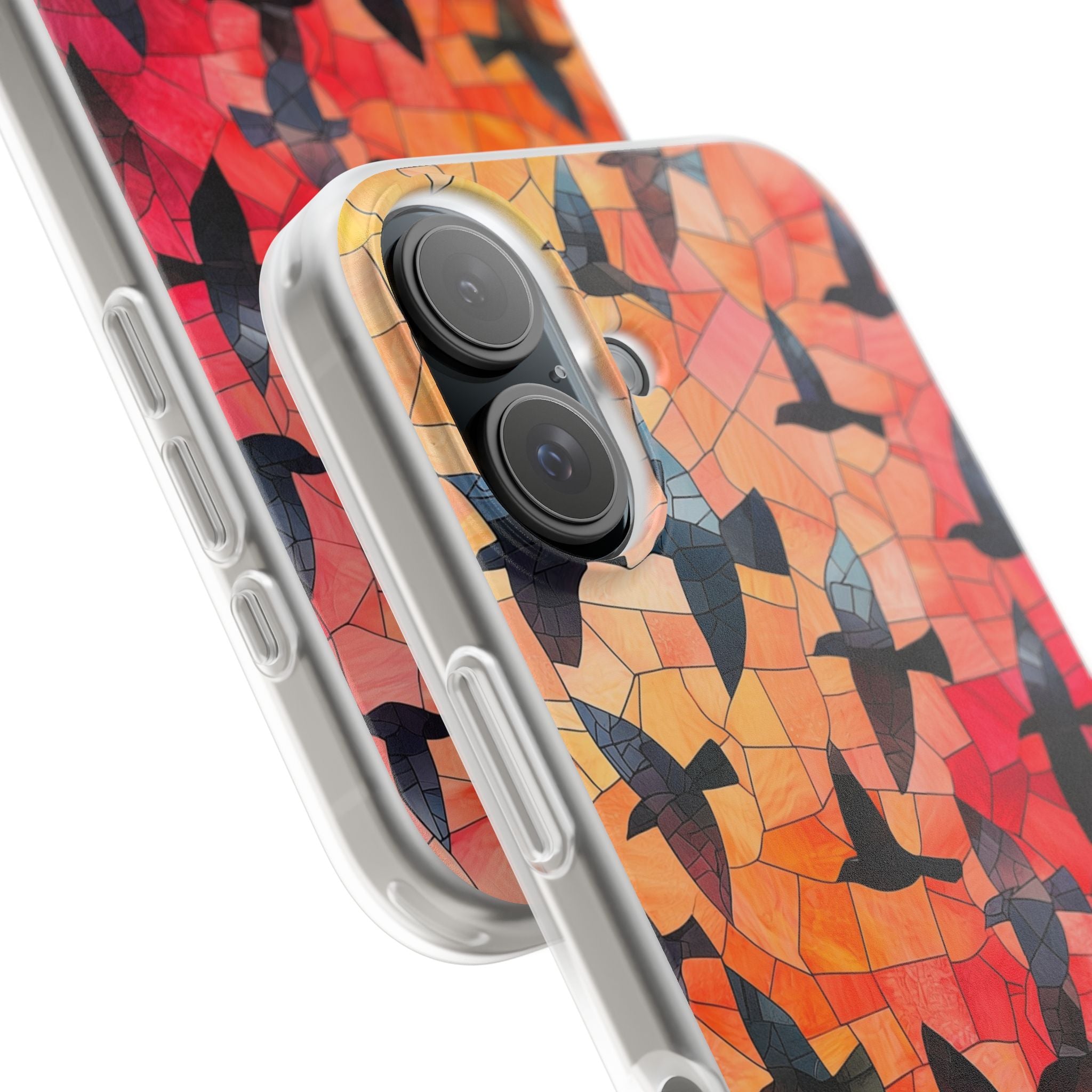 Blackbird Glow iPhone 16 Case - Soft