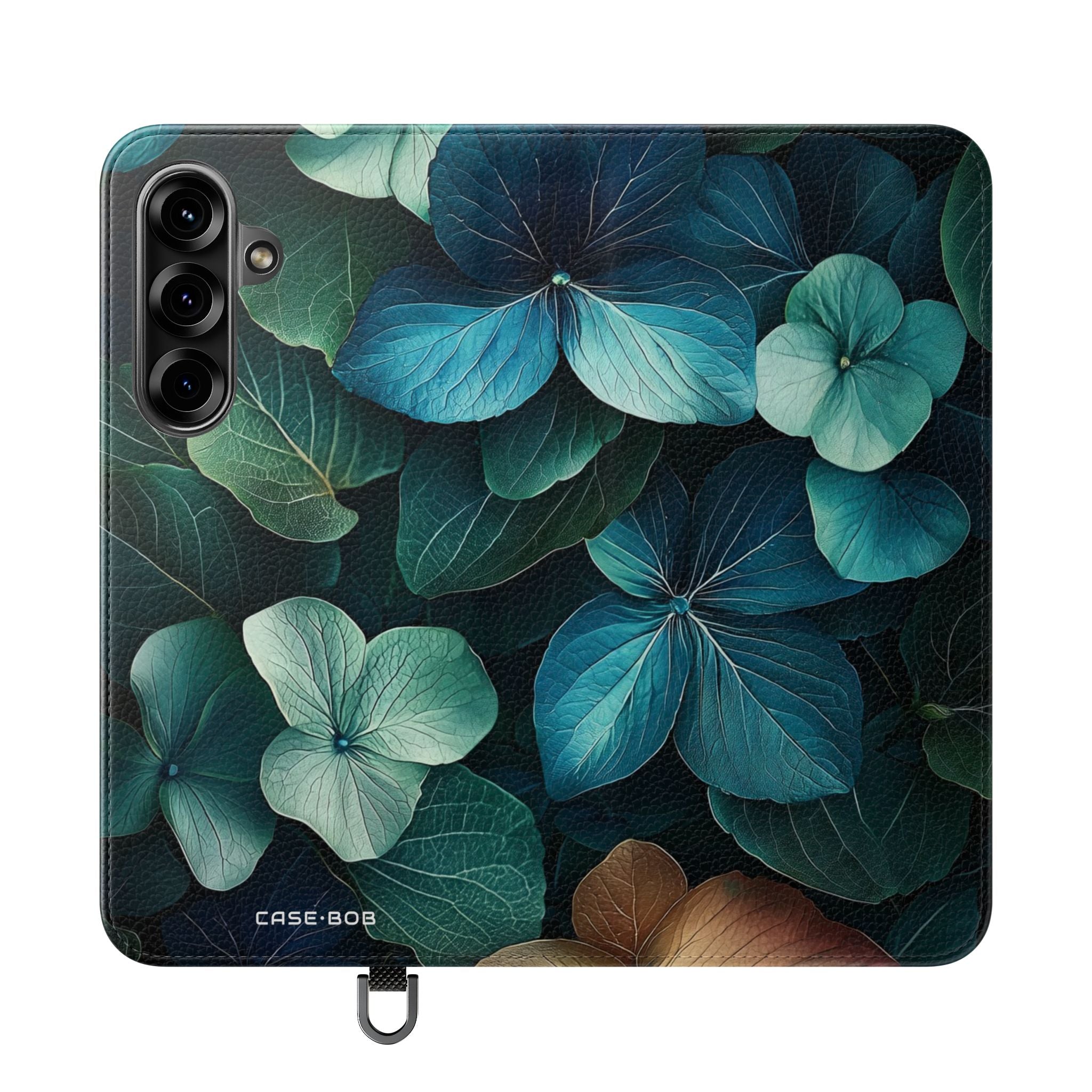 Teal Bloom - Samsung S25+ Case - Lompakko