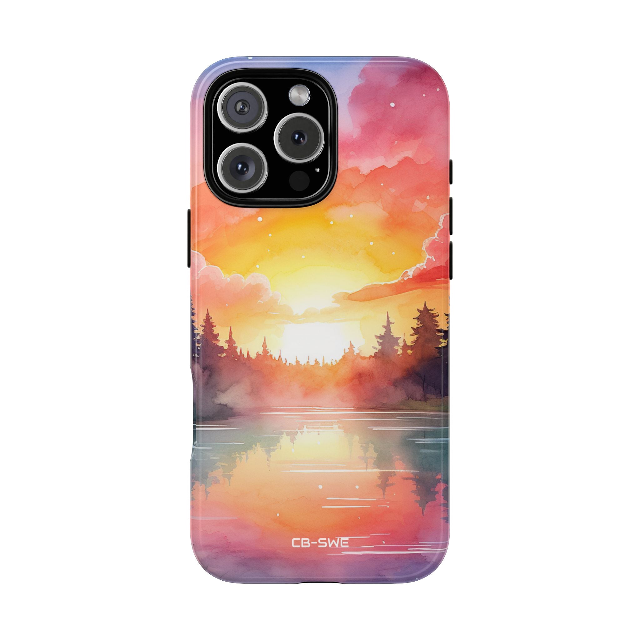 Sunset Reflections Glow - iPhone Case