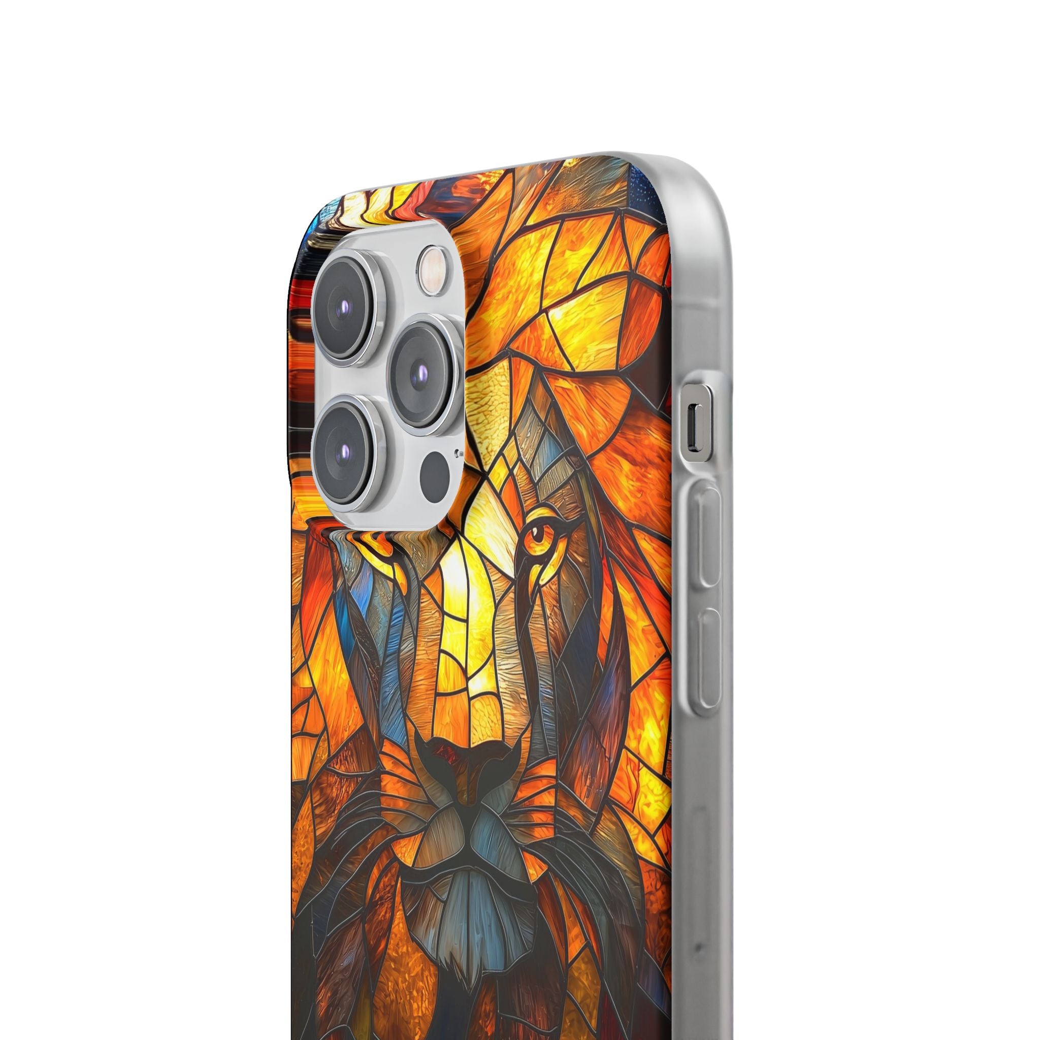 Lion Radiance iPhone 14 Pro Max Case - Soft