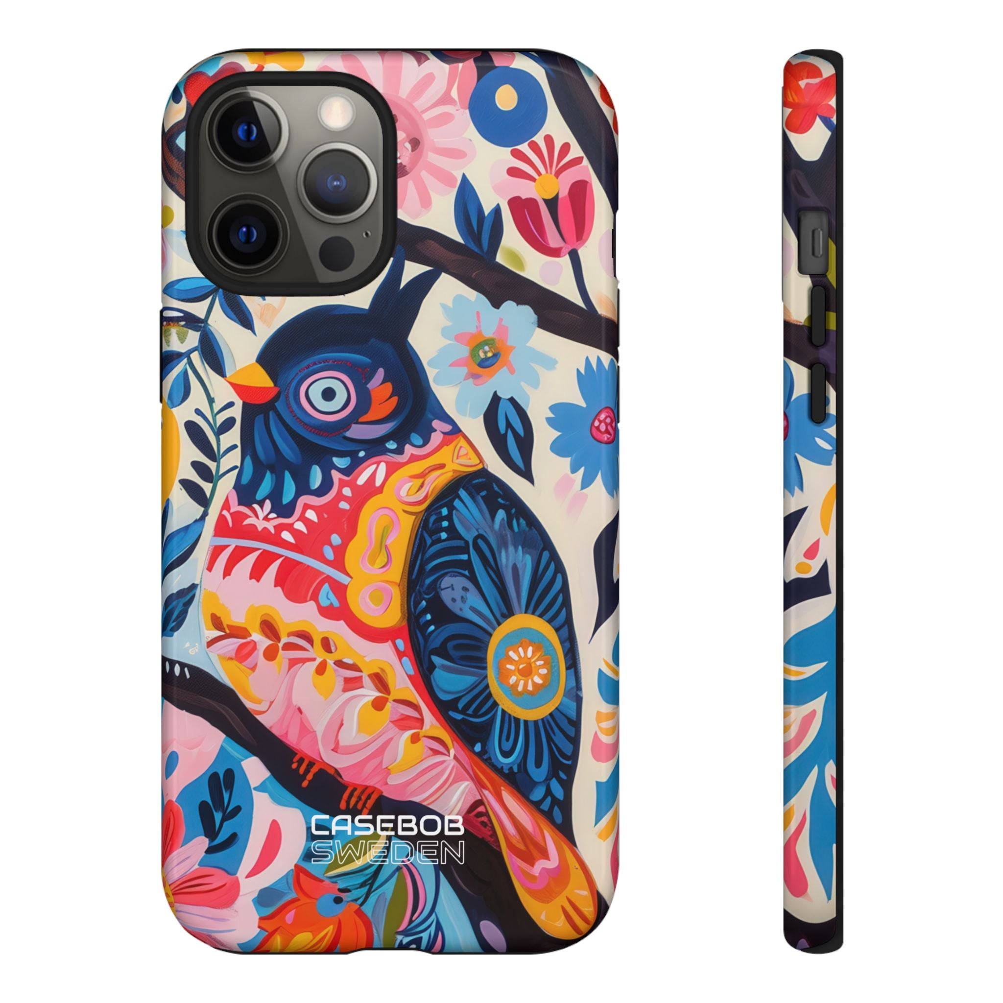 Whimsical Owl Garden iPhone 12 - Tough