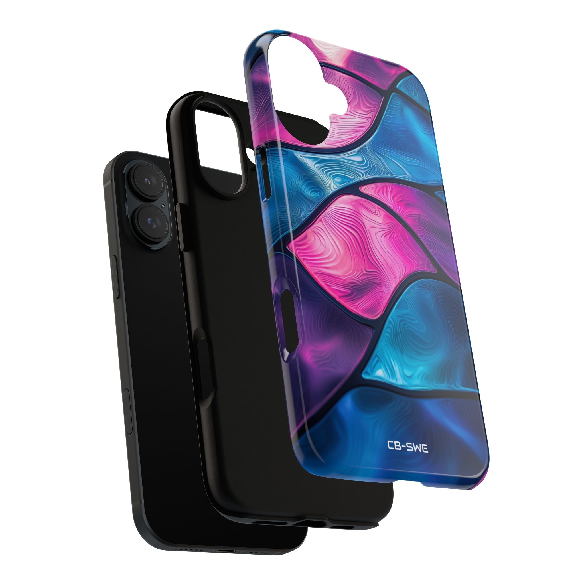 Shimmering Waves Flow - iPhone Case