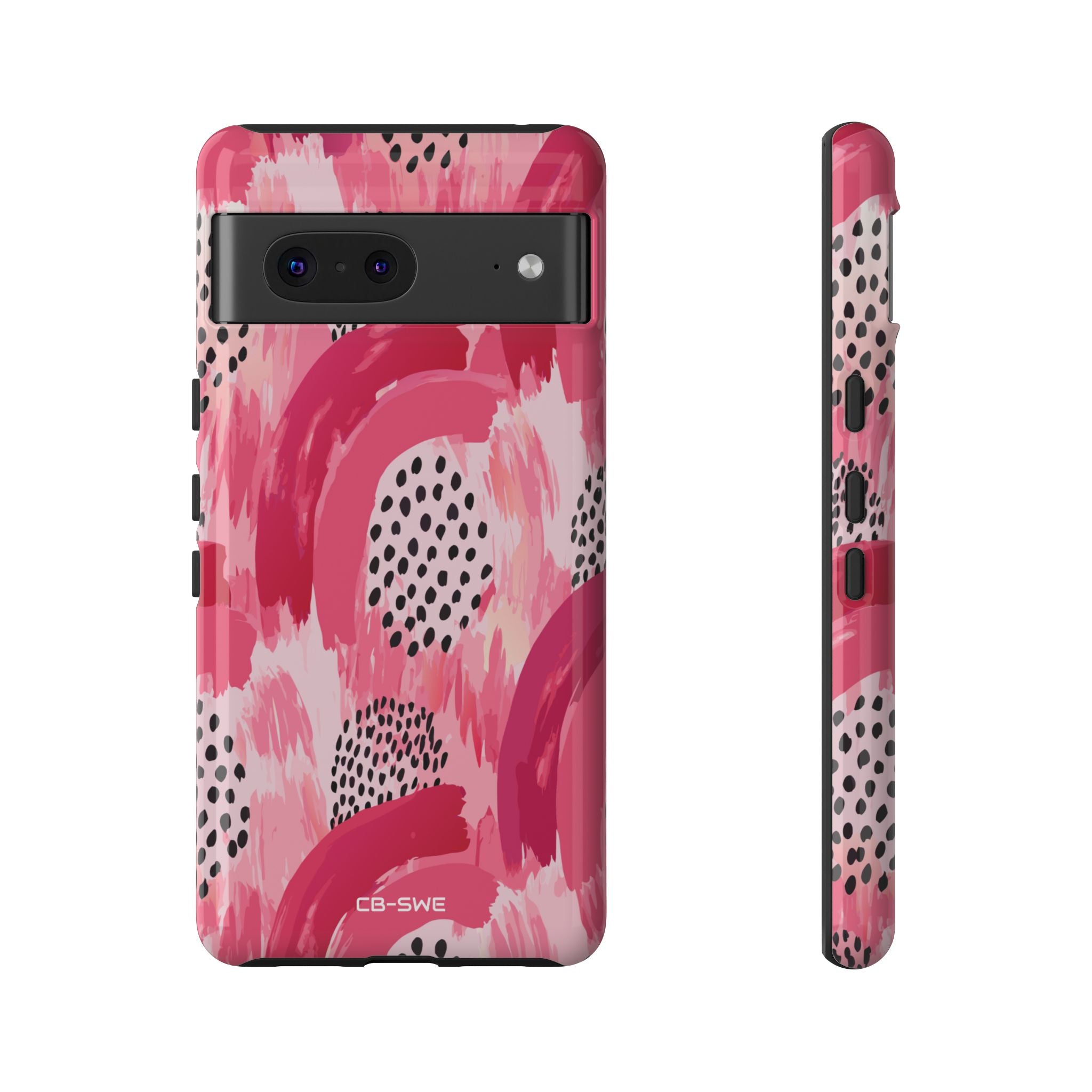 Vibrant Brushwork Dance - Google Pixel Case