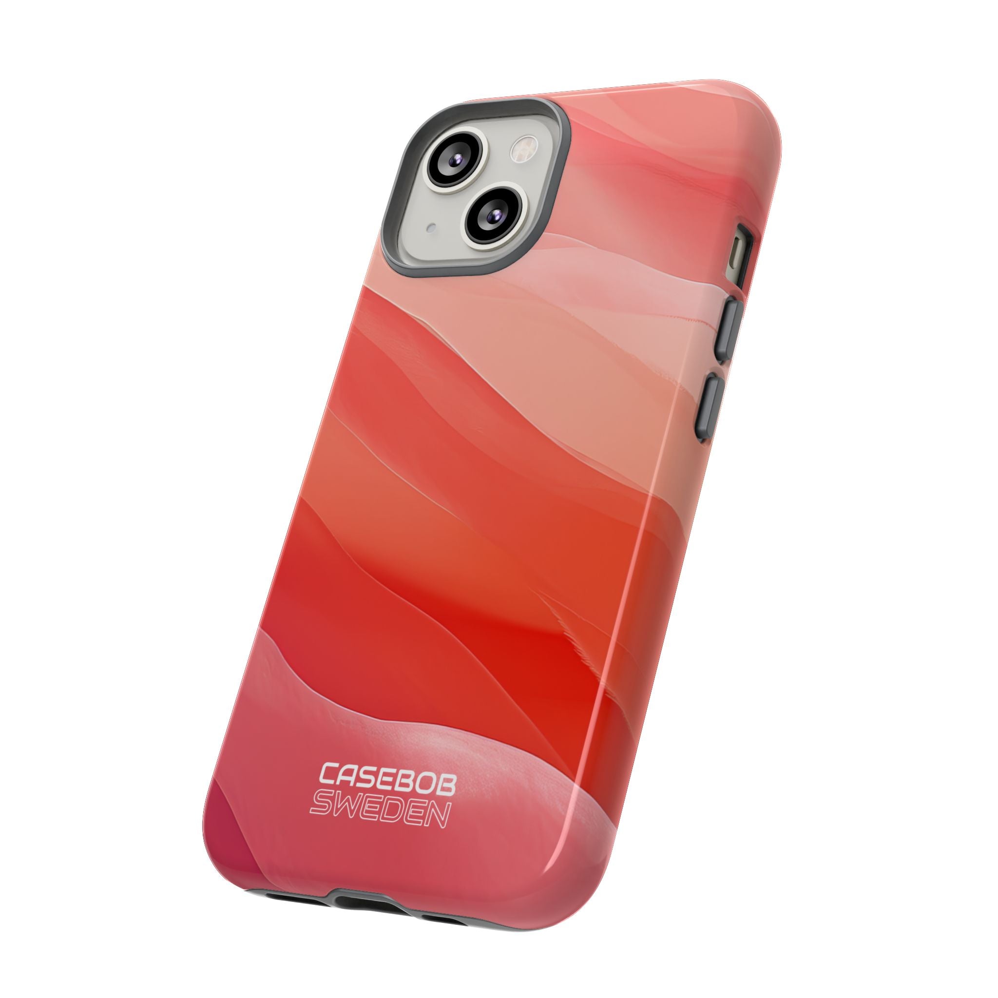 Flowing Coral Waves iPhone 14 - Tough