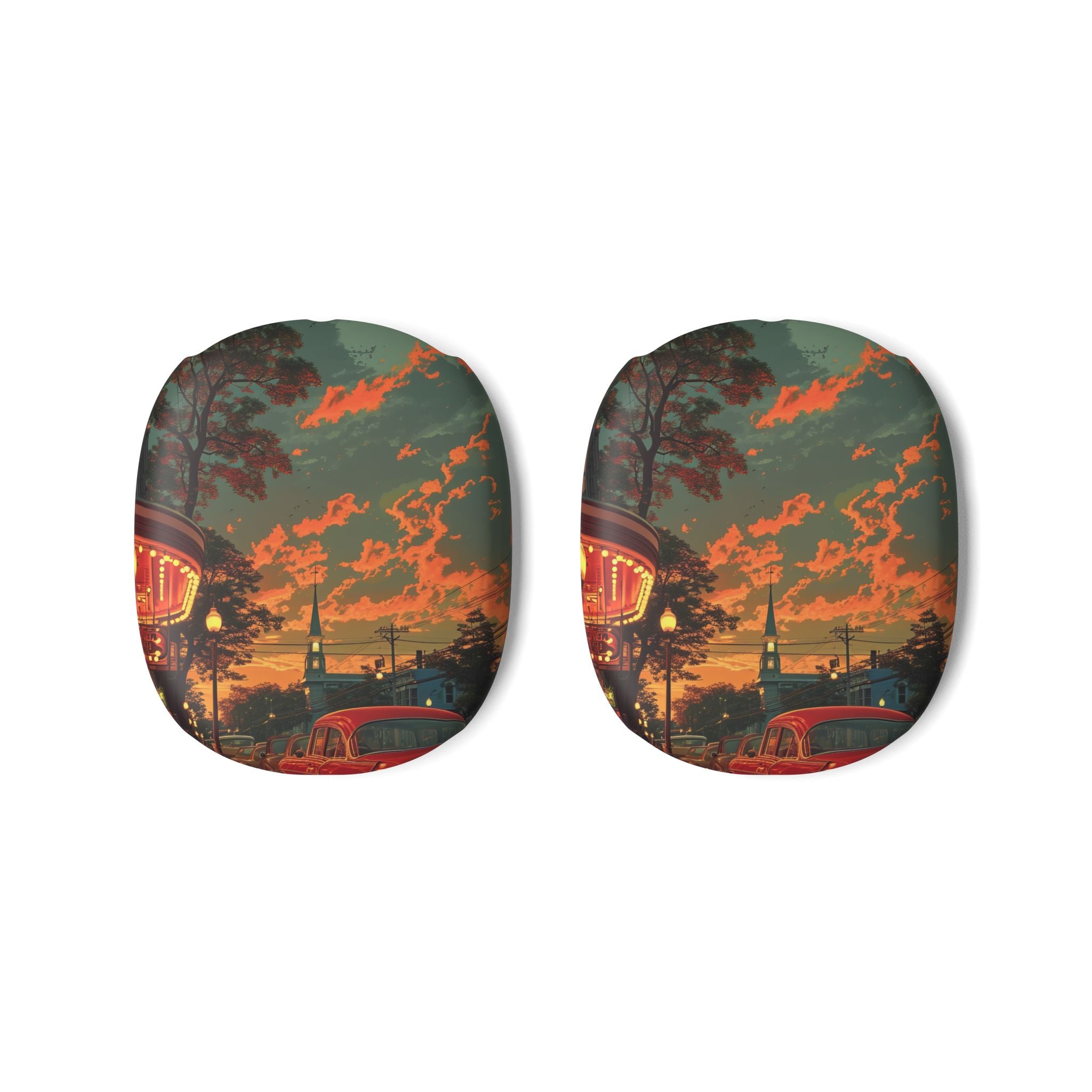 Crimson Classic Glow - AirPod Max Case