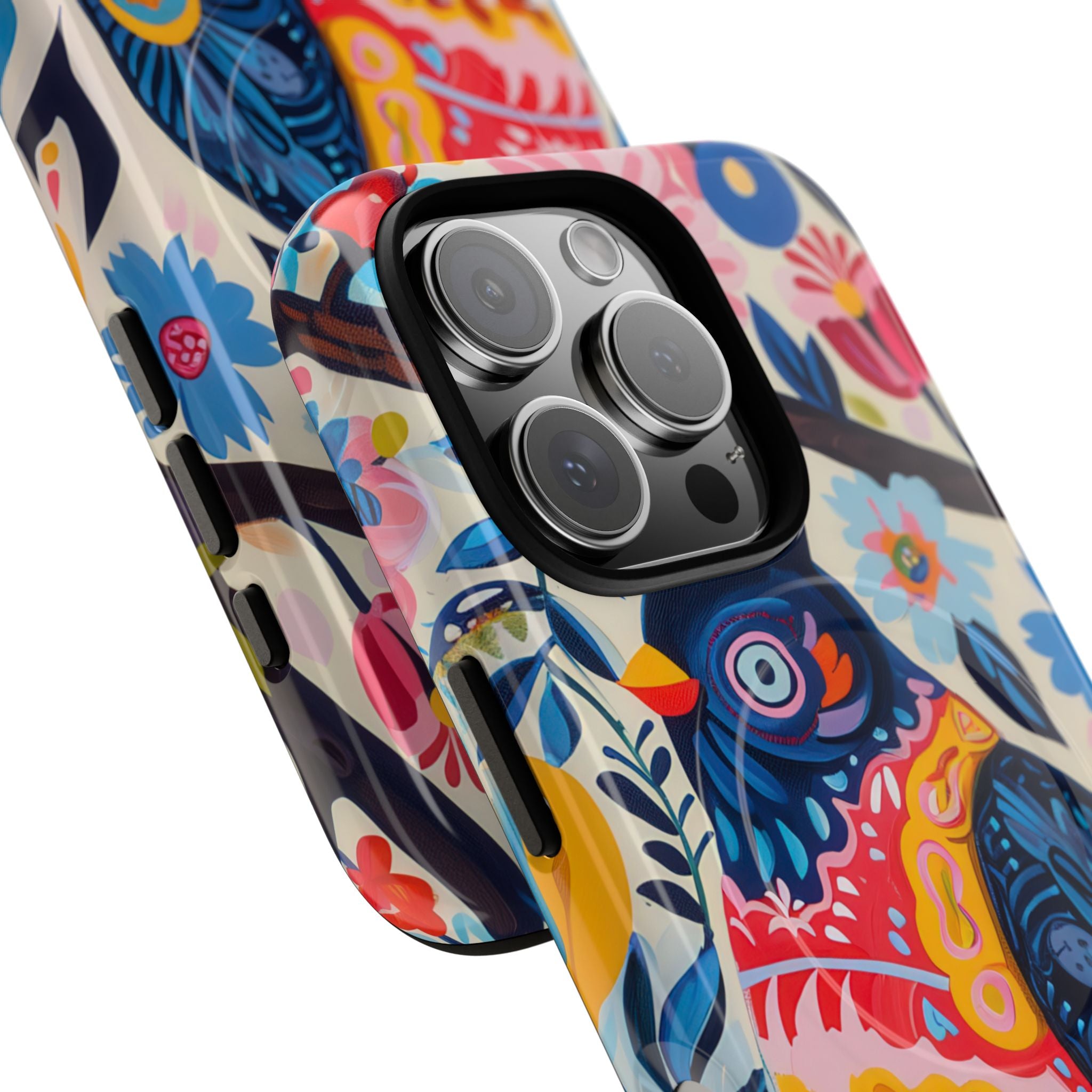 Whimsical Owl Garden iPhone 16 - Tough+