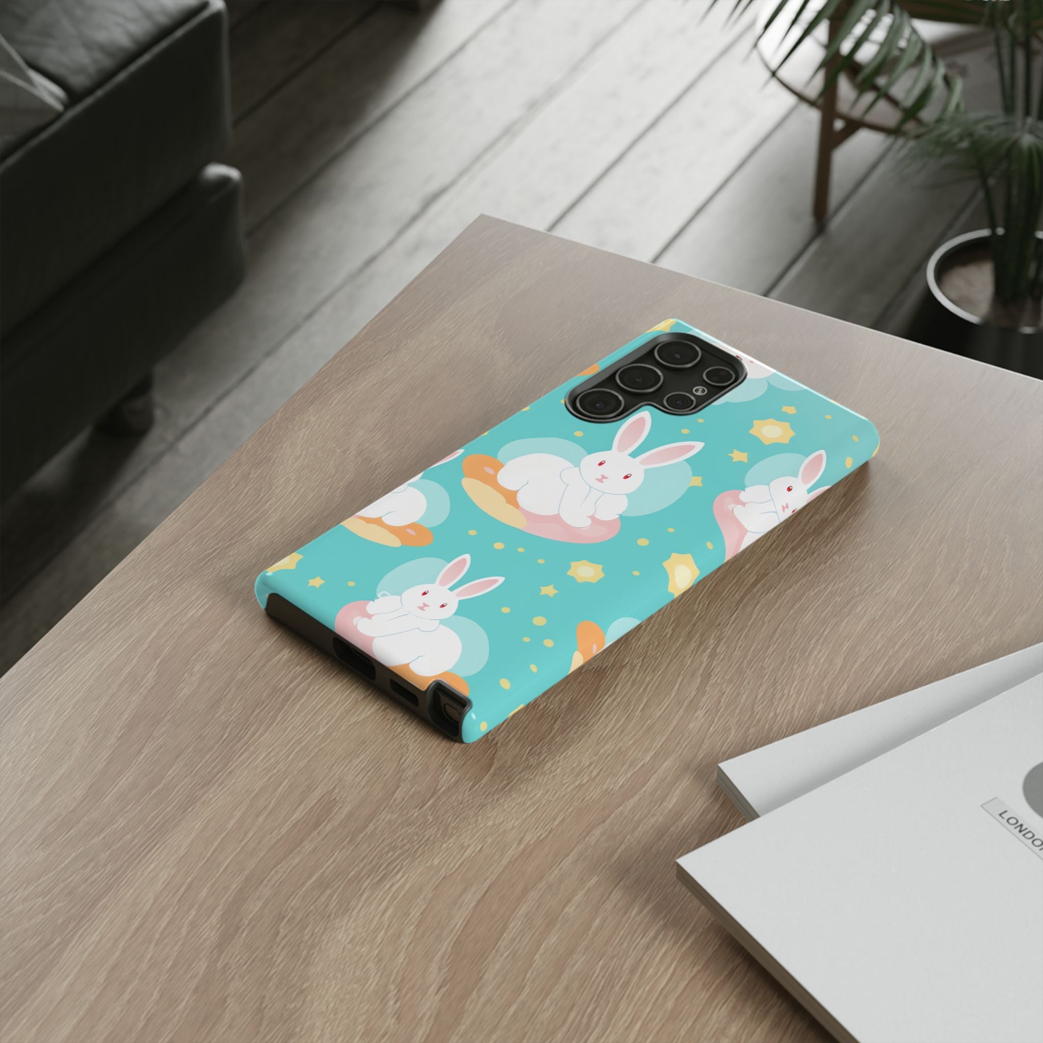 Bunnies Float Dreamily - Samsung Case