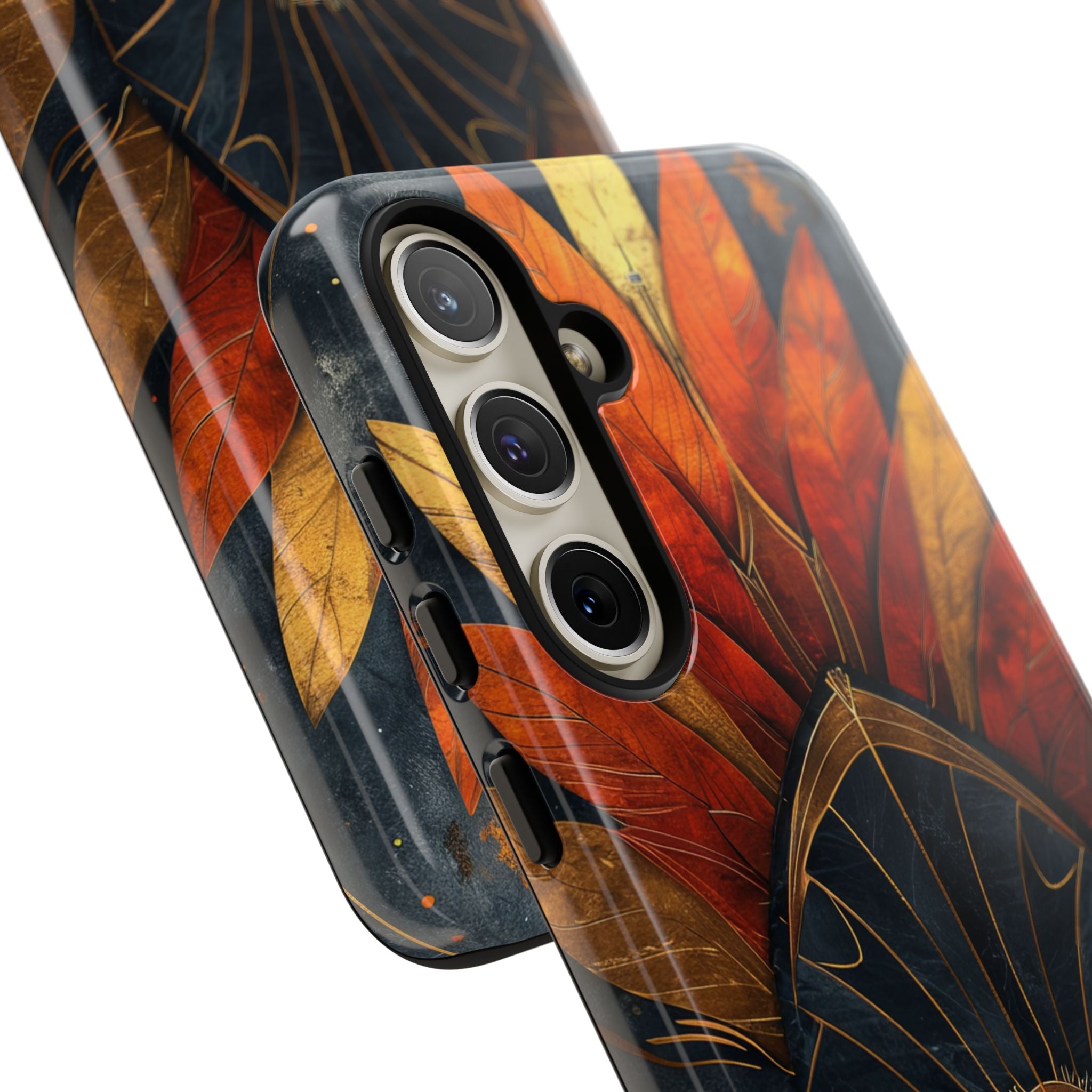 Foglie ad Arco Dorato Samsung S24 - Tough