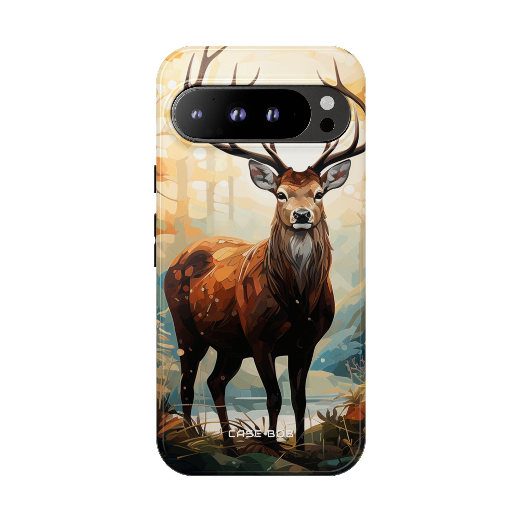 Glowing Stag Google Pixel 9 Pro XL Case - Tough