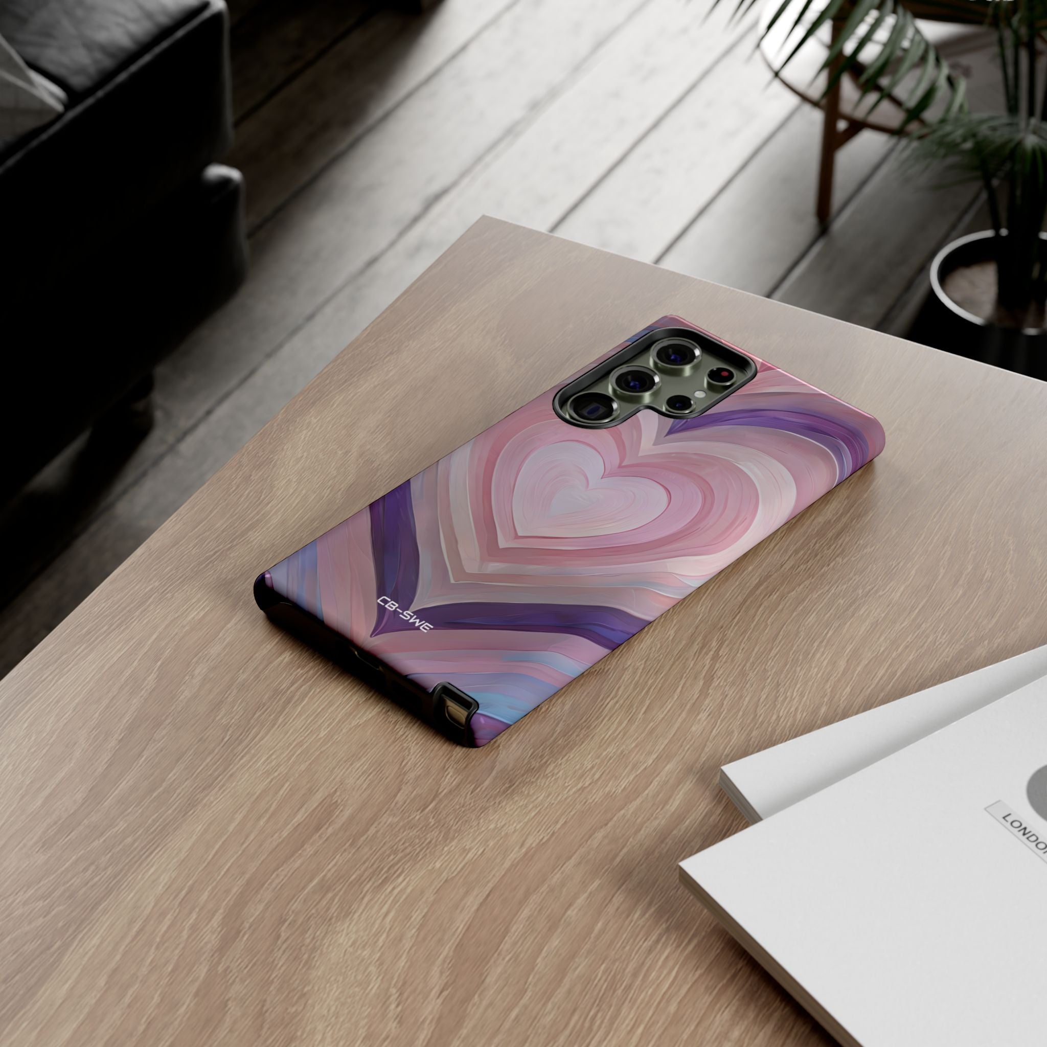 Impressionistic Heart Layers - Samsung Case