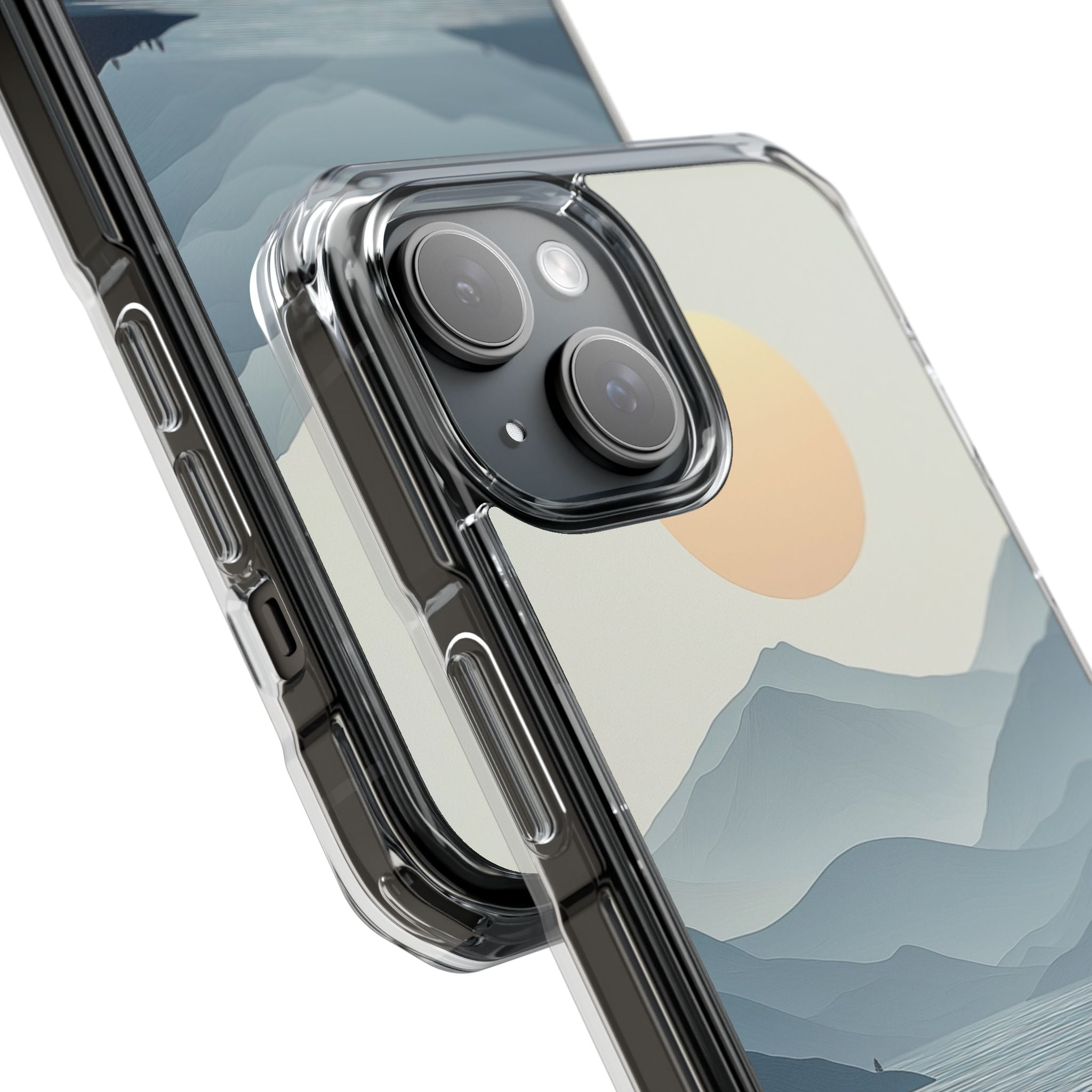 Orange Sunscape iPhone 15 Case - Impact