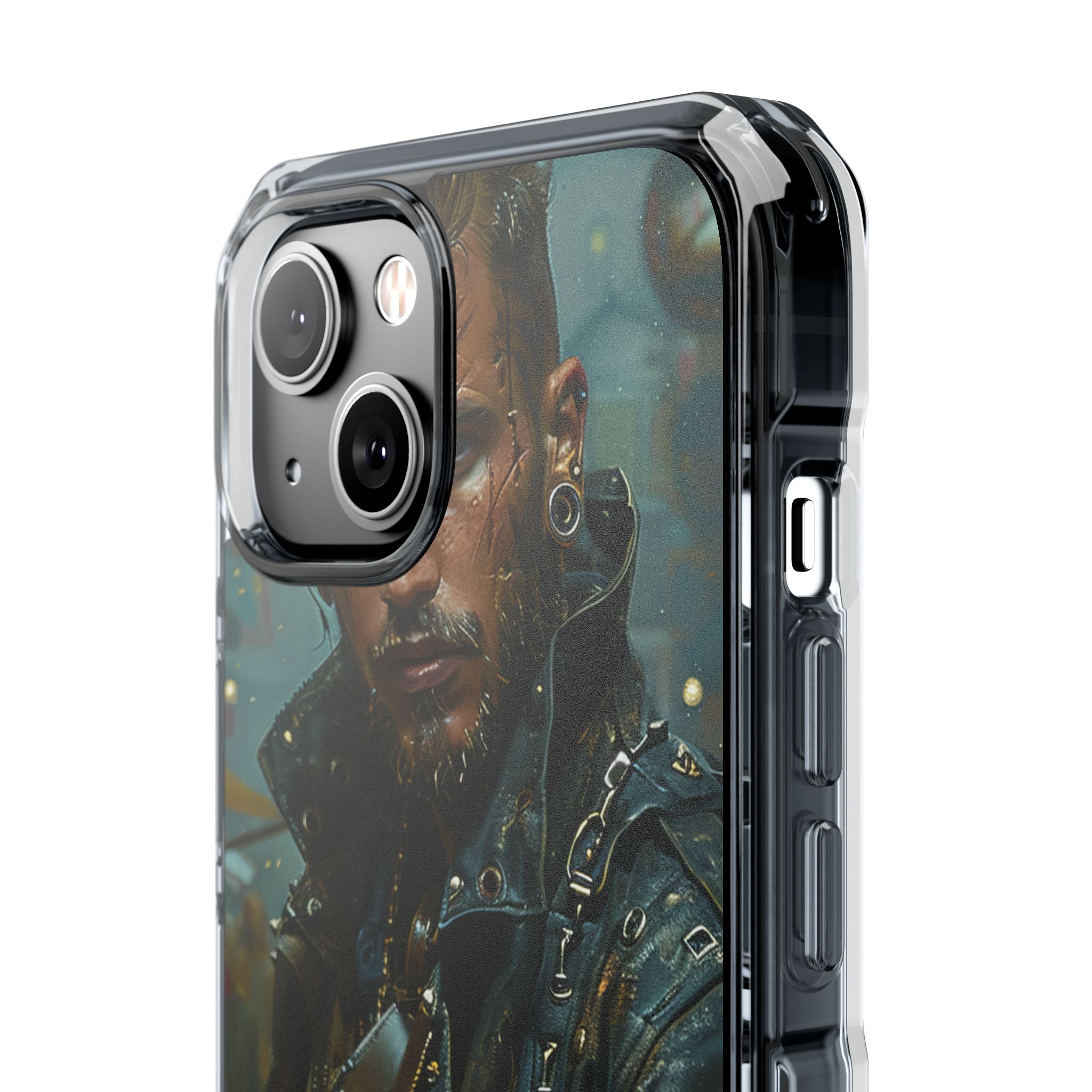Cyber Rebel Portrait iPhone 14 - Impact Clear+