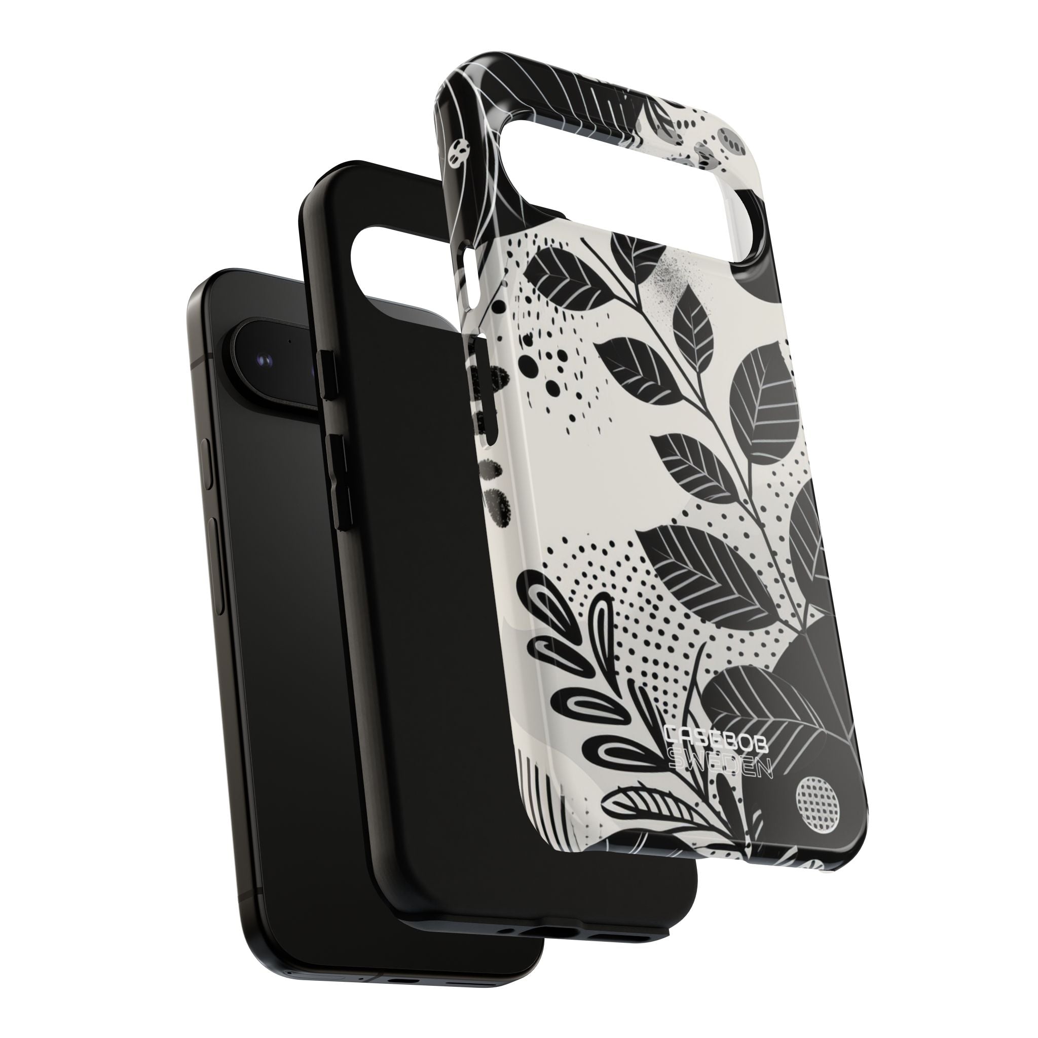 Ritmo di foglie monocromo Google Pixel 9 - Tough