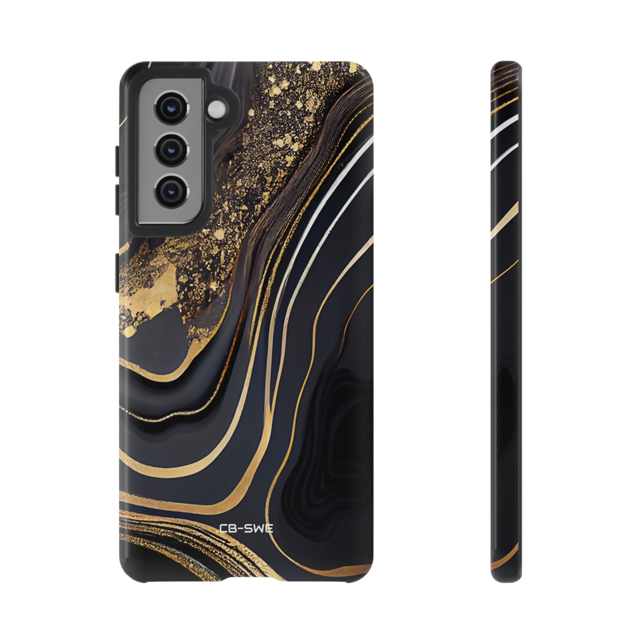 Elegant Gold Streams - Samsung Case