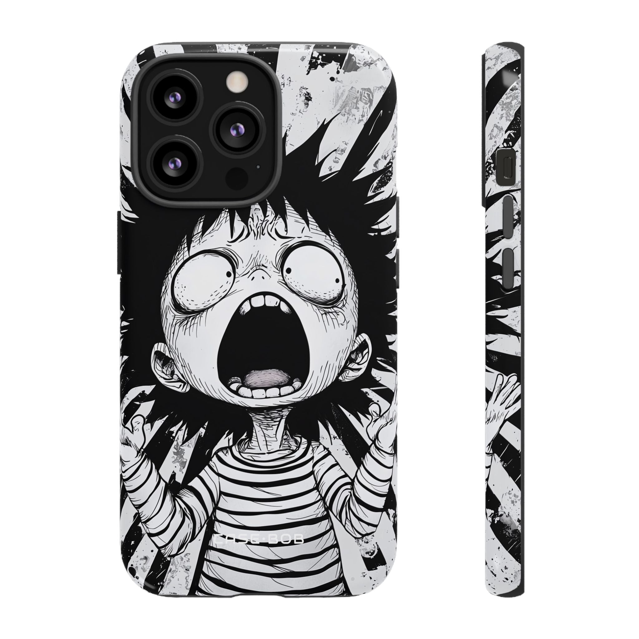 Screaming Stripes iPhone 13 Pro Case - Tough