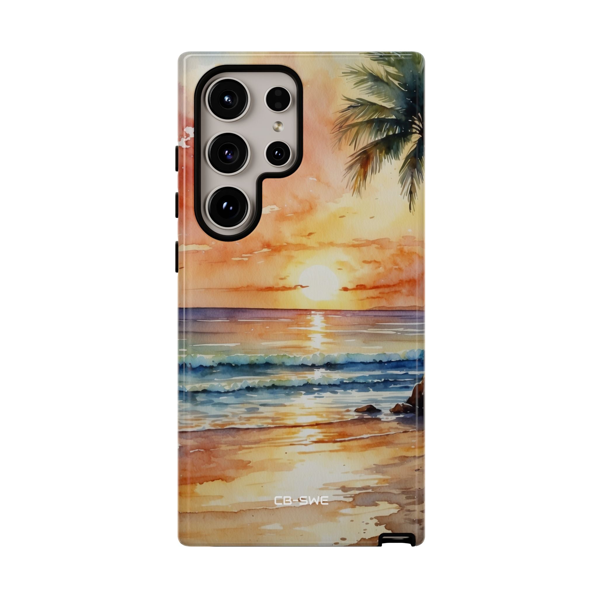 Sunset Kisses Ocean - Samsung Case