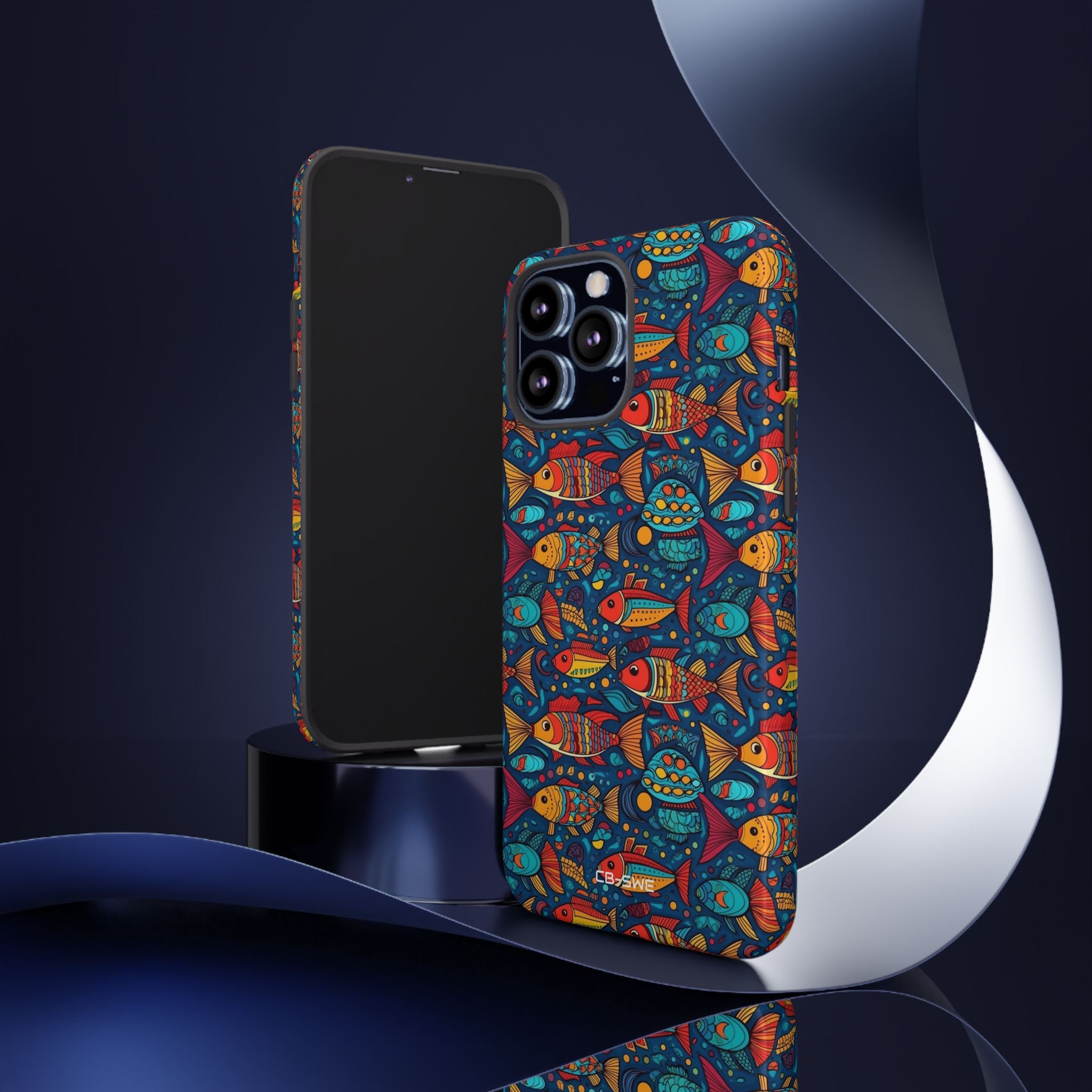 Fish Dance Joyfully - iPhone Case