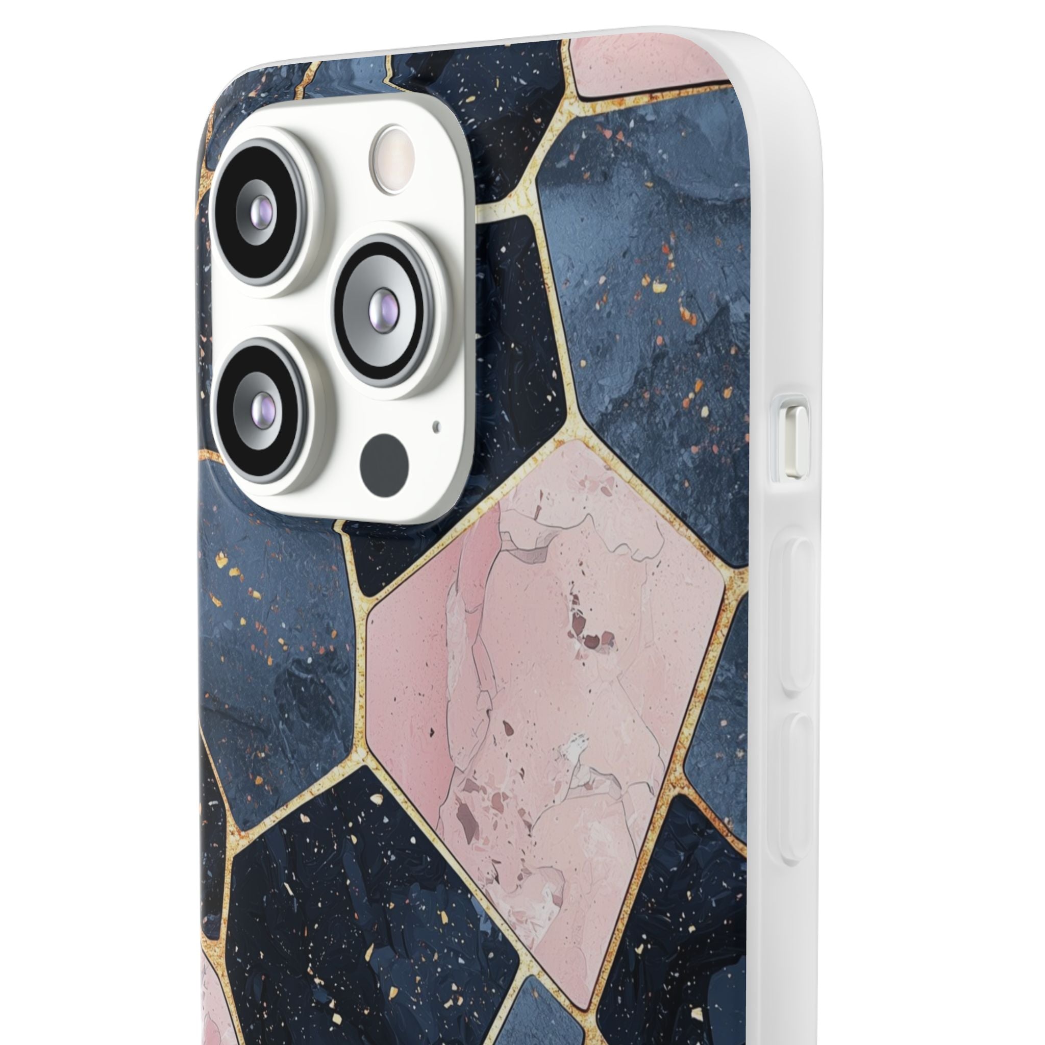 Golden Mosaic iPhone 13 Pro - Soft
