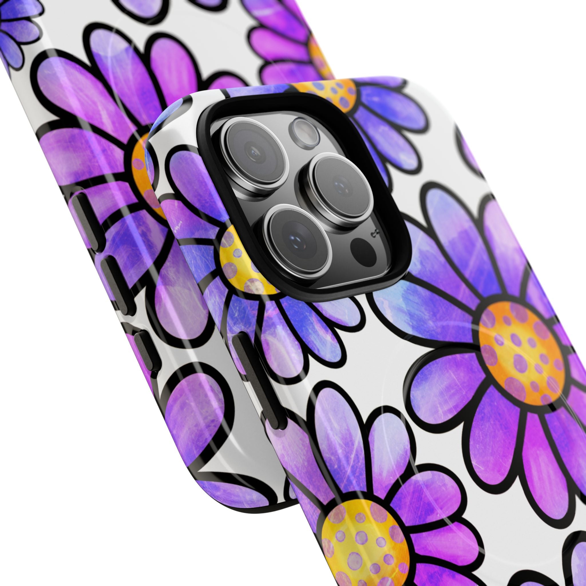 Polka Dot Blooms iPhone 16 Pro Max Case - Tough+