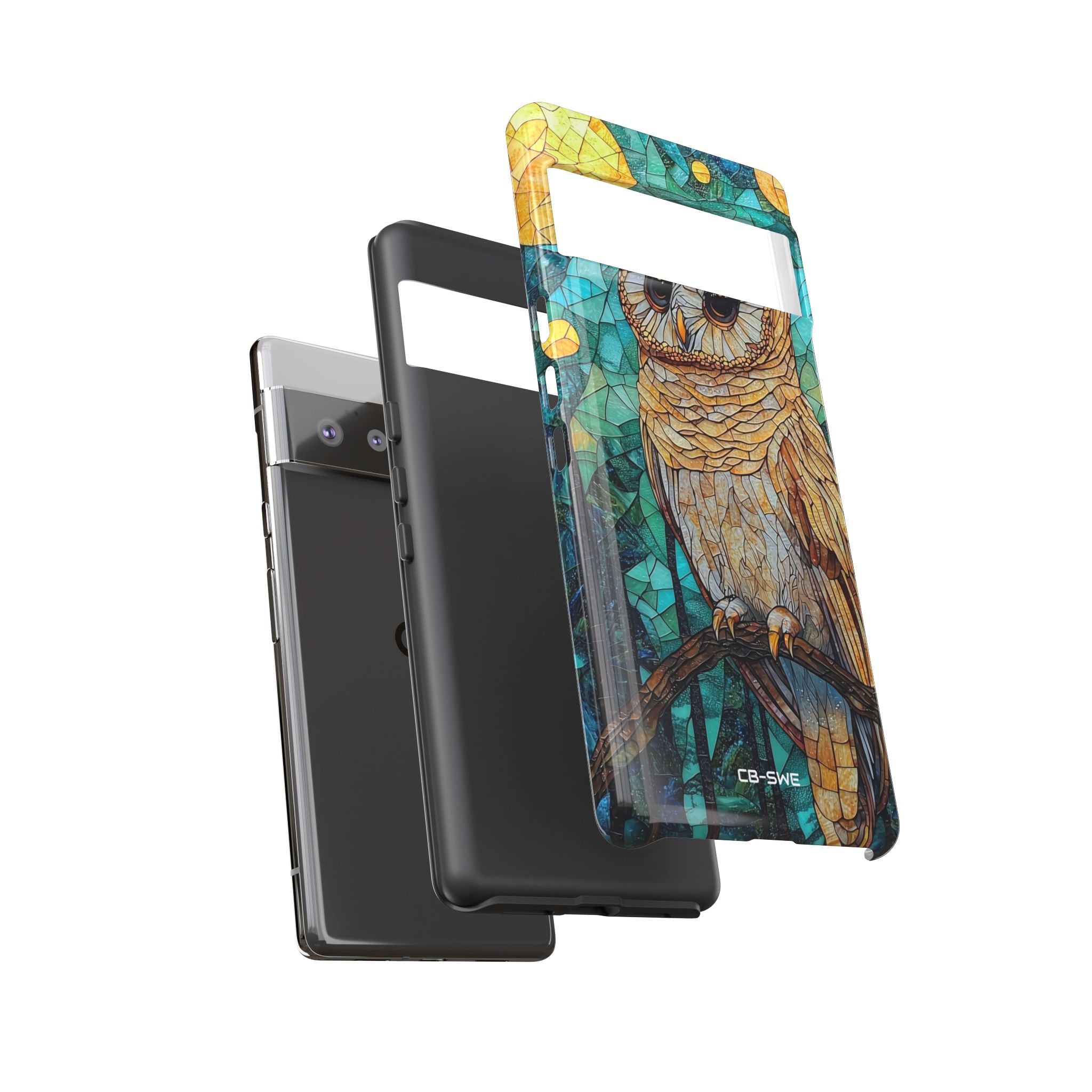 Celestial Owl Gaze - Google Pixel Case