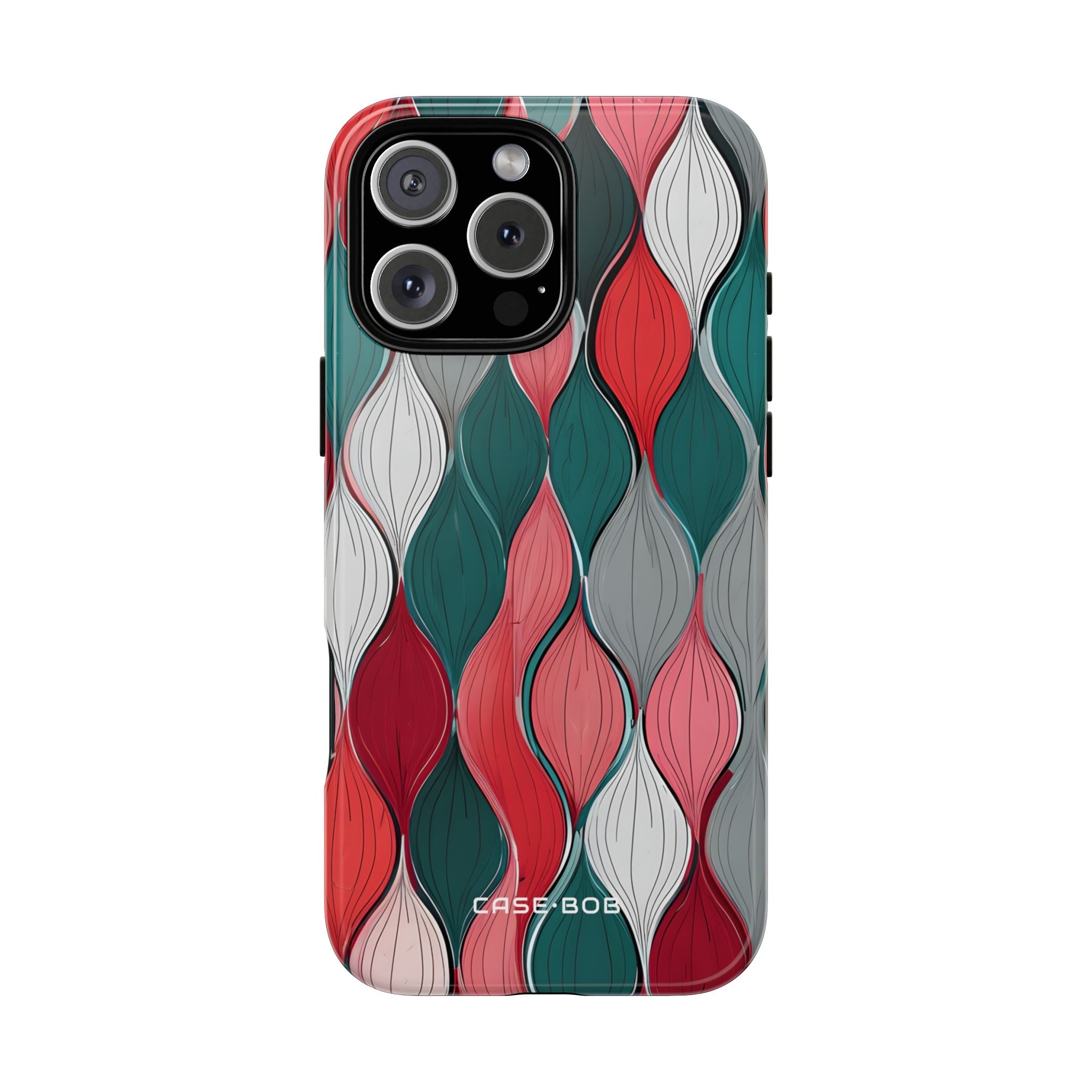 Leaf Cascade Teal iPhone 16 Pro Max Case - Tough