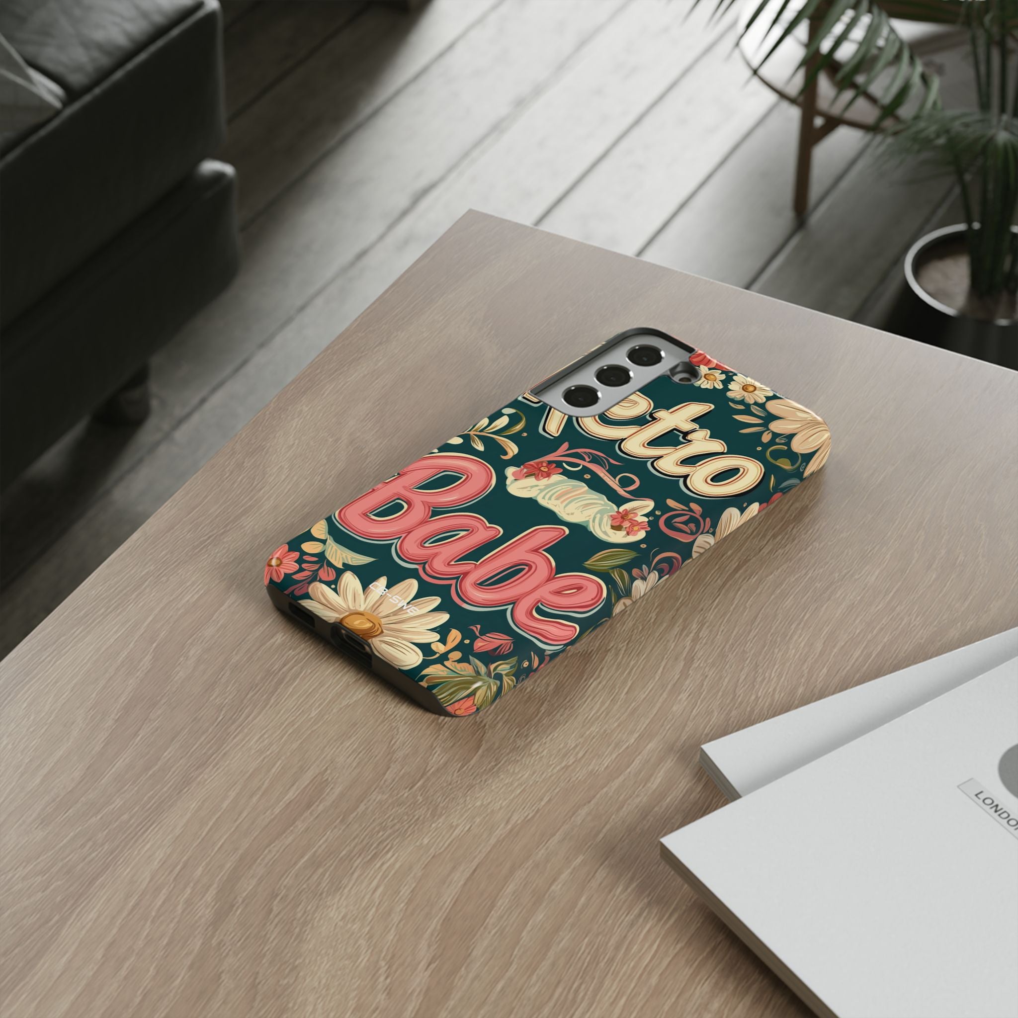 Floral Curves Embrace - Samsung Case