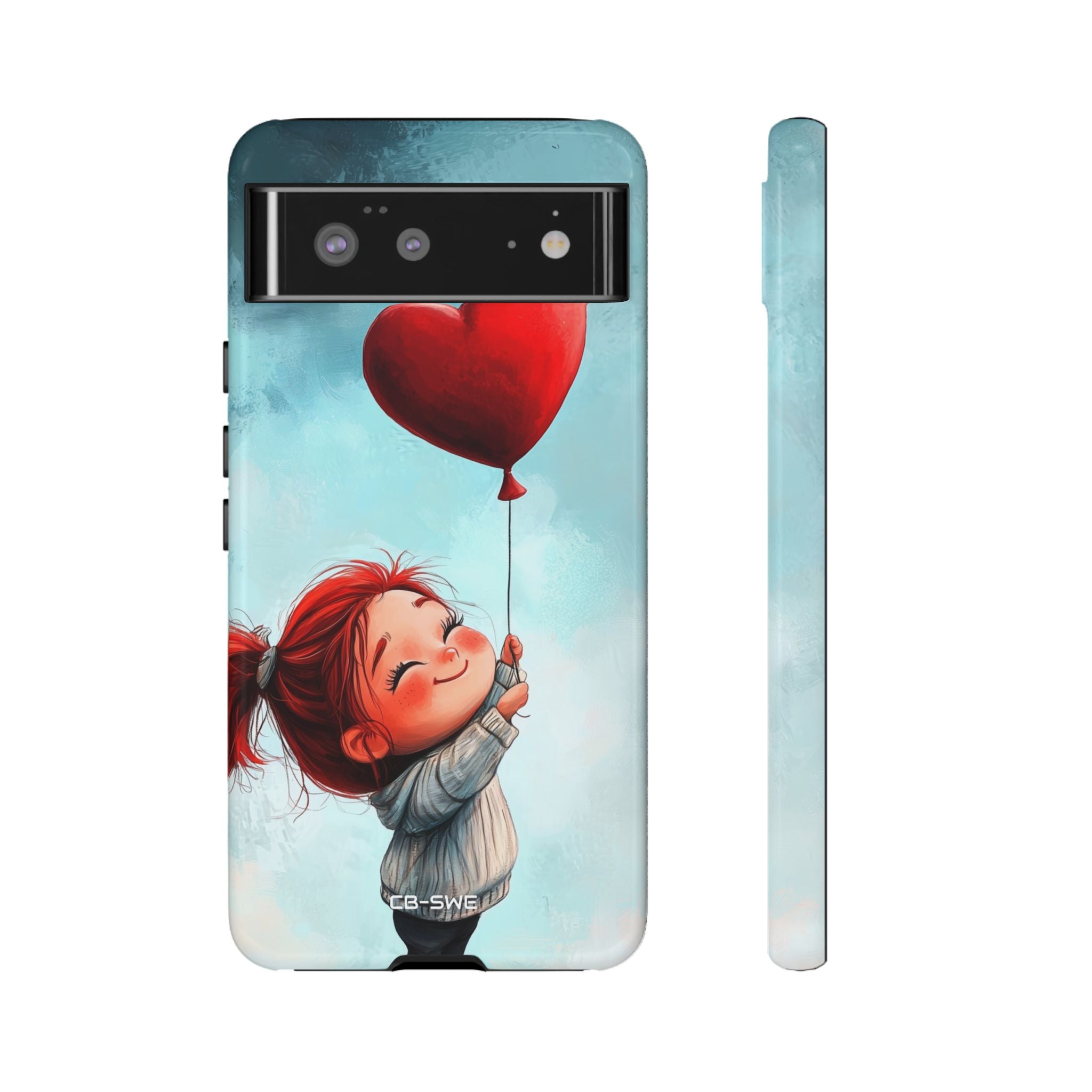 Joyful Girl Flies - Google Pixel Case