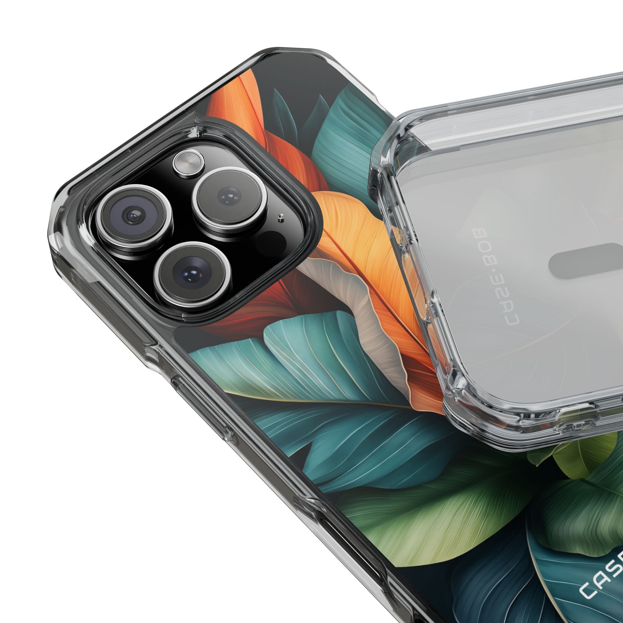 Tropical Leafburst iPhone 16 Pro Case - Impact