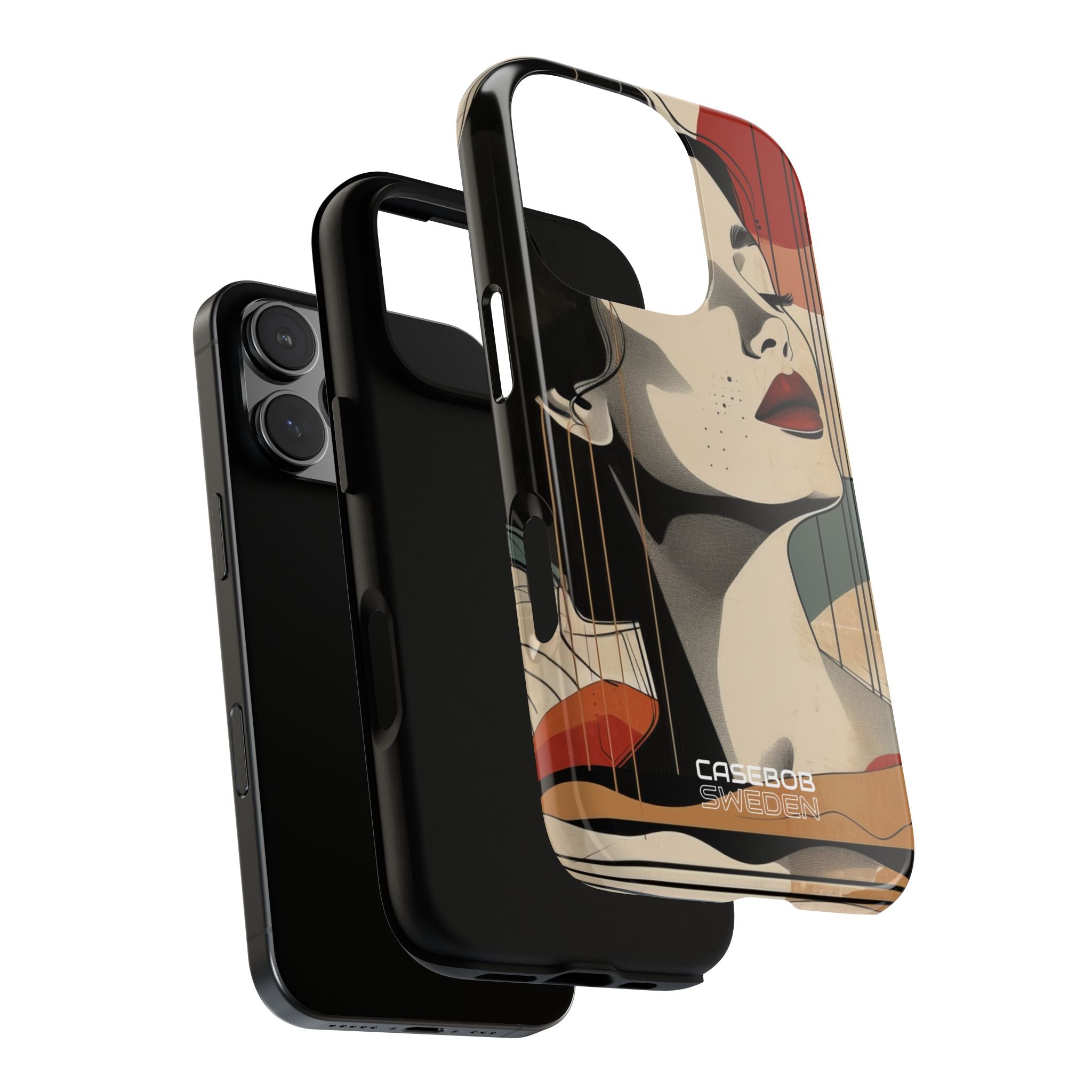 Calm Retro Muse iPhone 16 - Tough